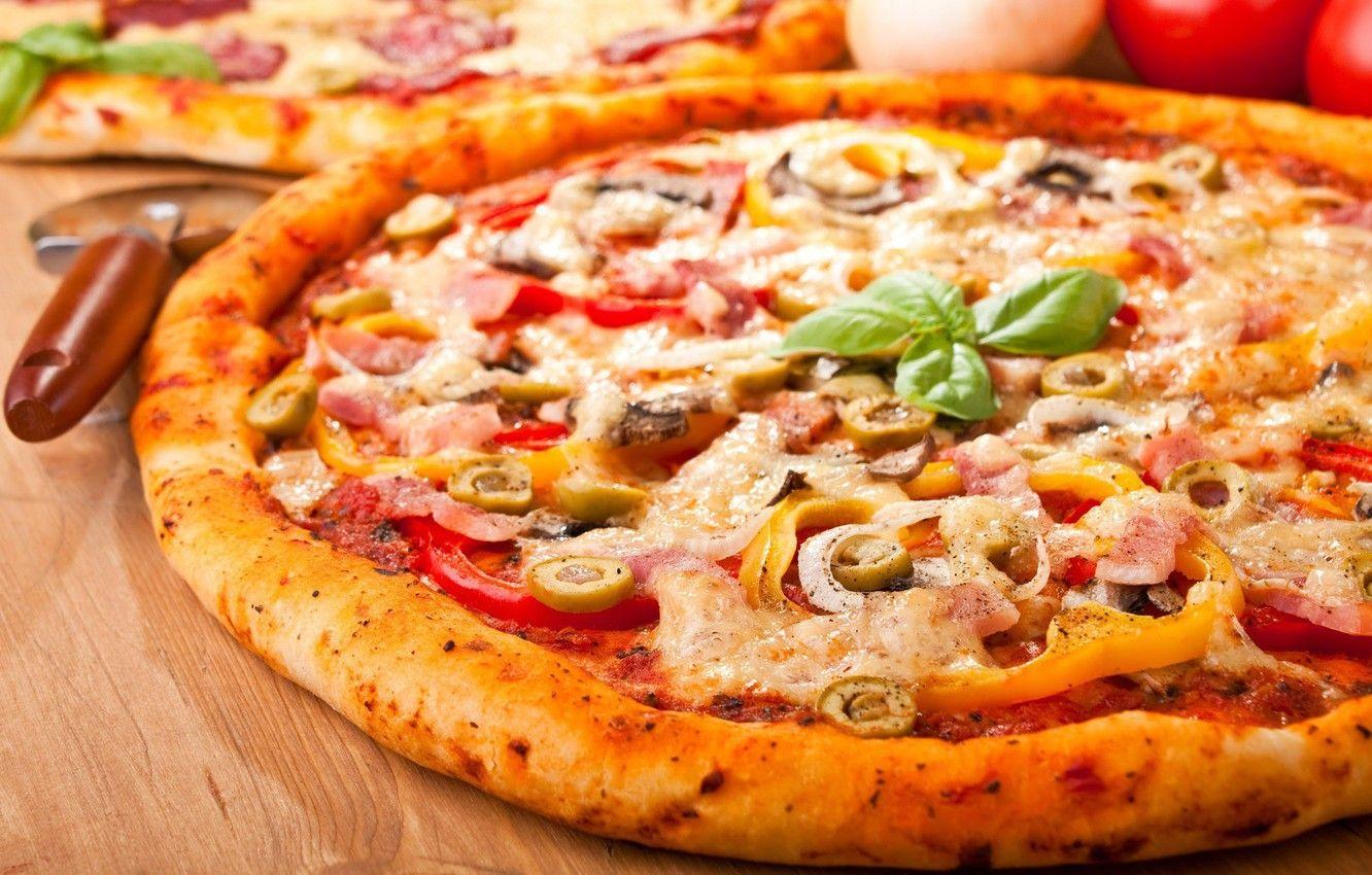 1332x850 Wallpaper food, yummy, pizza, wallpaper, pizza image for desktop, section еда