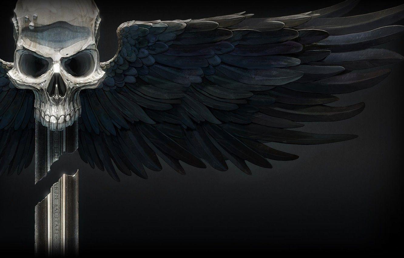 1332x850 Wallpaper sake, sword, wings, Warhammer 40k, space hulk: deathwing pc image for desktop, section игры
