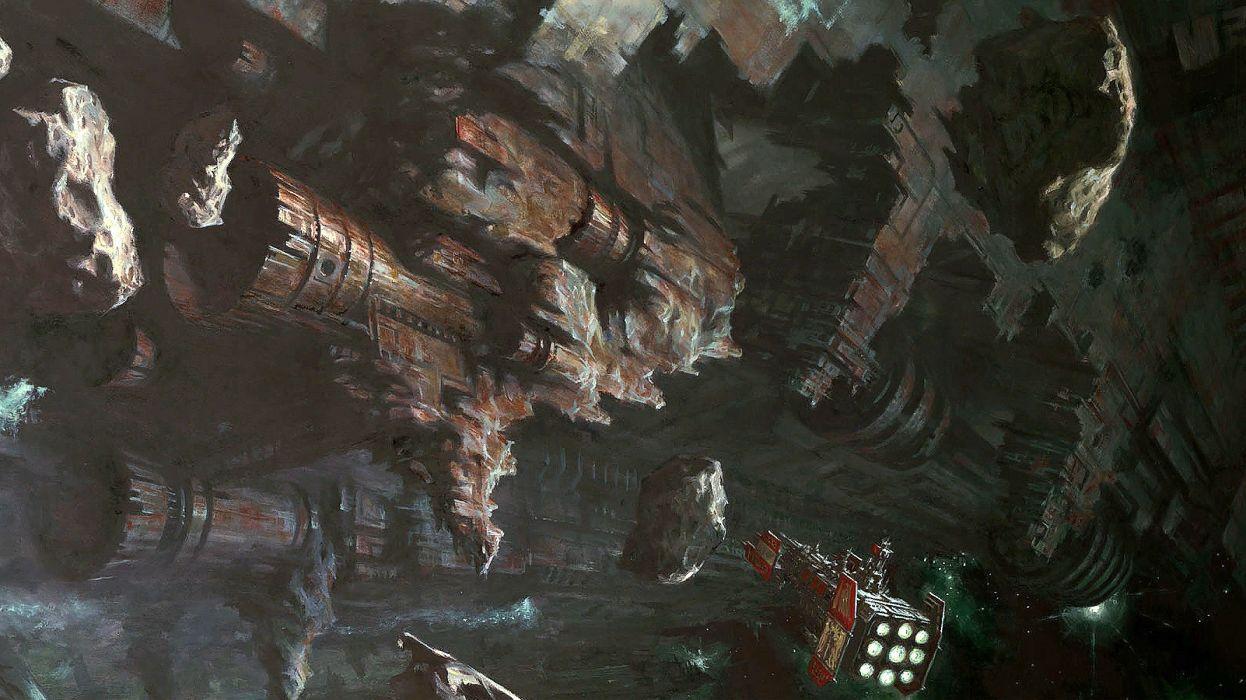 1246x700 SPACE HULK Deathwing Fantasy Fighting Warhammer Action Futuristic Sci Fi Spaceship Wallpaperx1200