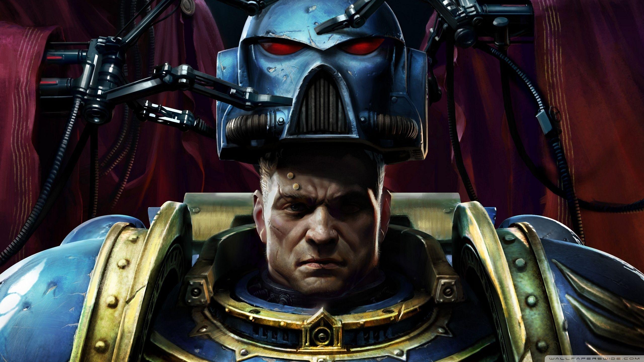 2560x1440 Warhammer 40K Space Marine Ultra HD Desktop Background Wallpaper for 4K UHD TV : Tablet
