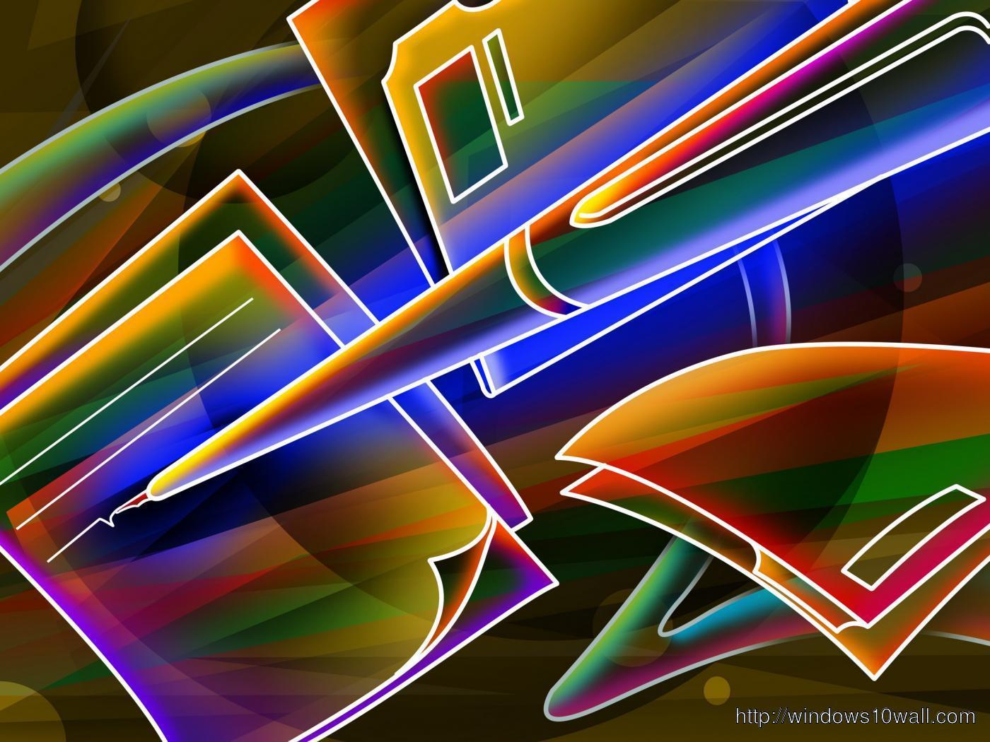 1400x1050 Neon Color HD Widescreen Wallpaper