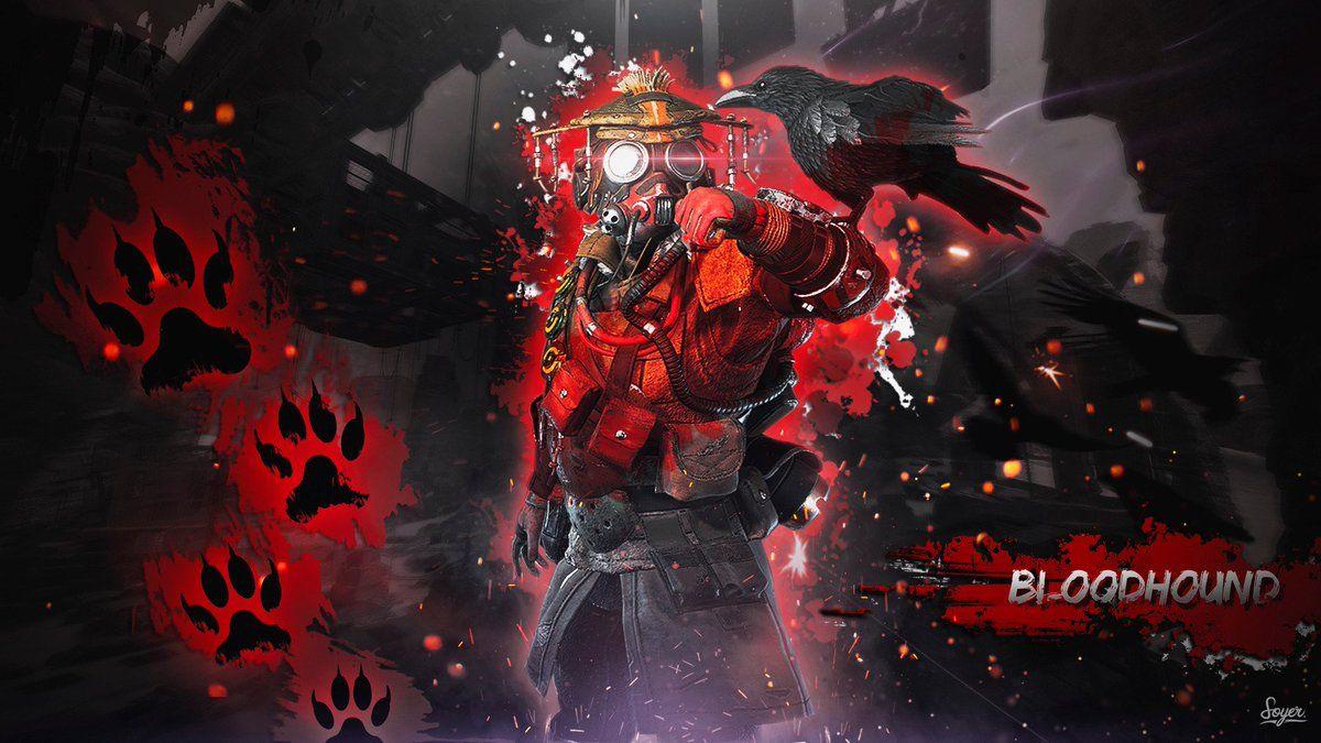 1200x675 Soyer Bloodhound. The support is appreciated :) #Apex募集 #ApexLegends募集 #wallpaper #GFX #designer #design #red #Bloodhound