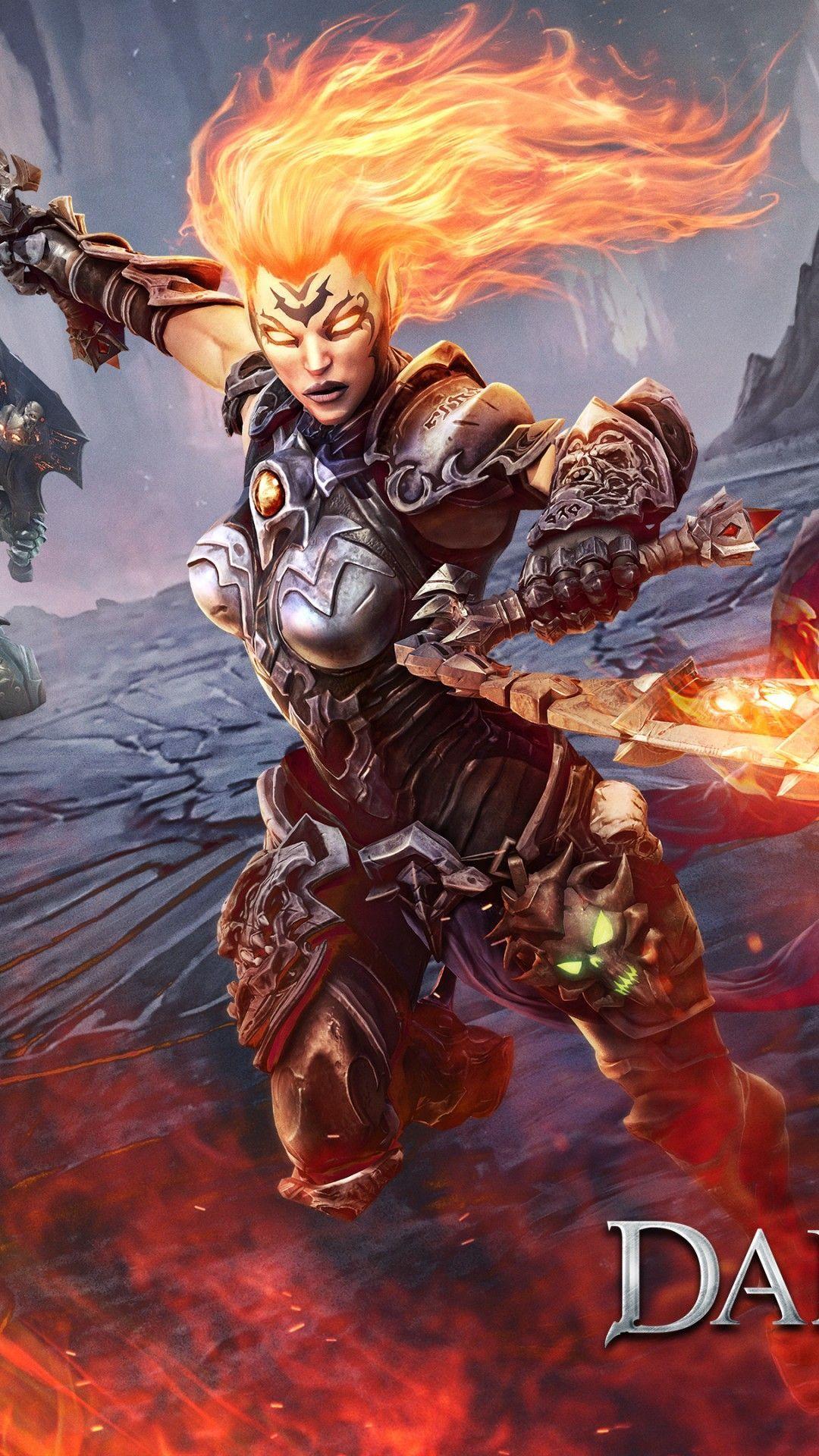 1080x1920 Free Darksiders 3 Fury Darksiders III Game PC Playstation desktop wallpaper. Free iPhone, Mobiles HD, wallpape. Darksiders Darksiders horsemen, Darksiders iii