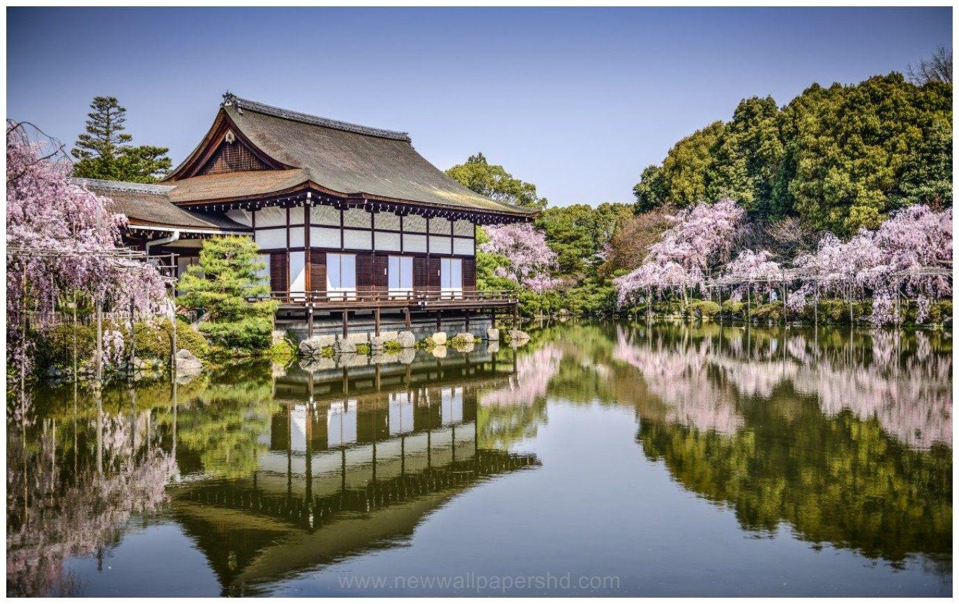 1375x866 HEIAN SHRINE KYOTO JAPAN HD WALLPAPER HD Wallpaper