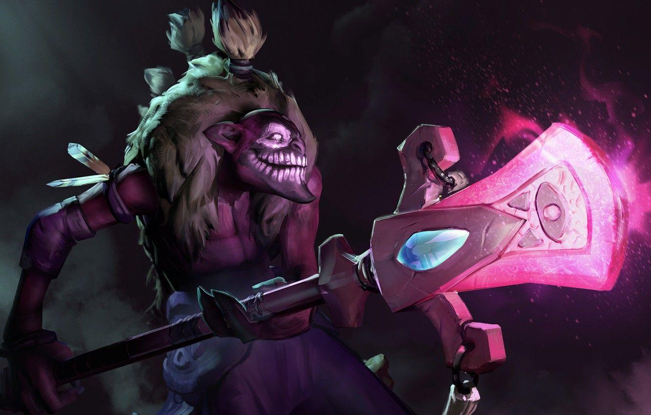 1332x850 Wallpaper magic, art, staff, Dota Dazzle, Shadow Priest image for desktop, section игры
