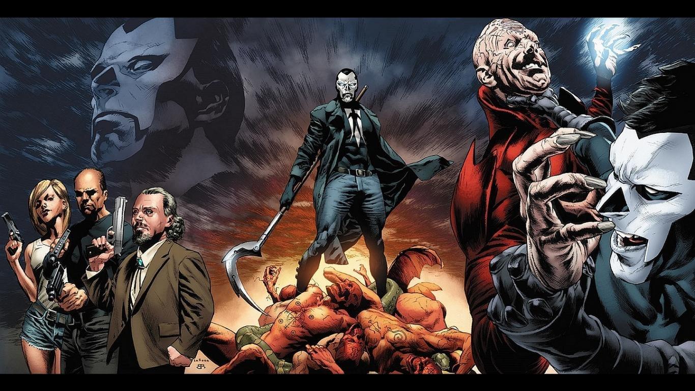 1366x768 Shadowman wallpaper 1366x768 (laptop) desktop background