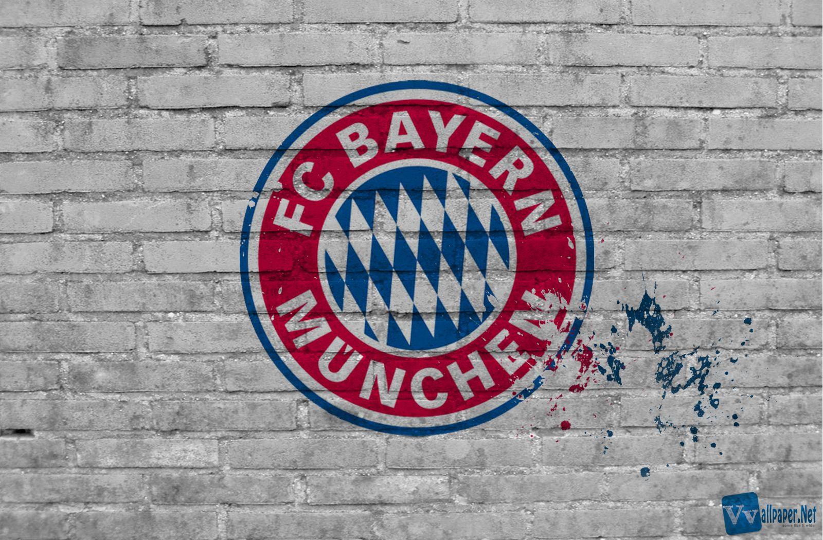 1600x1050 Photo Galore: FC Bayern München Logo HD Wallpaper