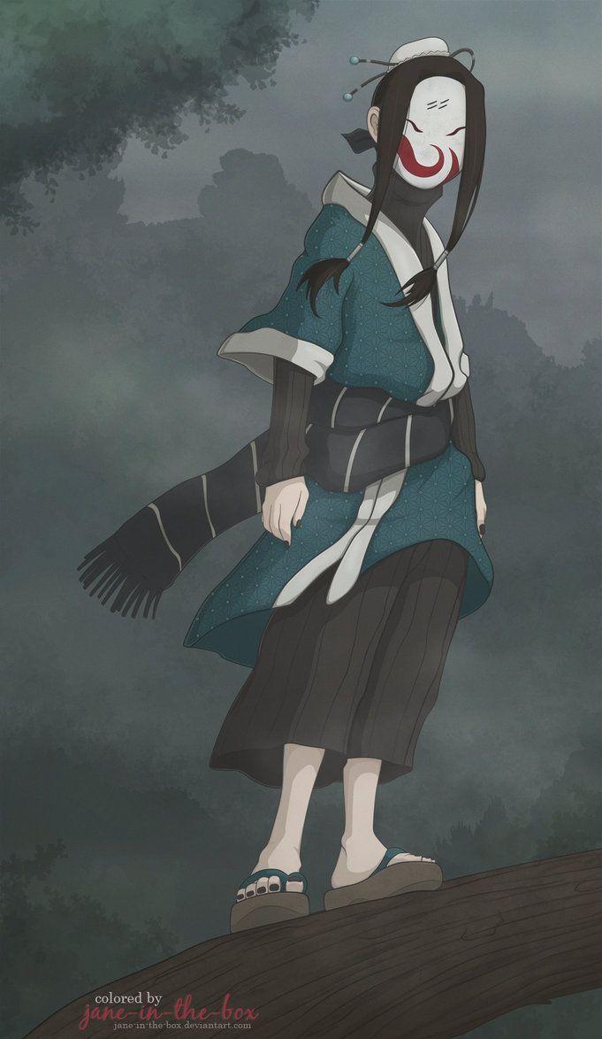 681x1174 Naruto Coloring: Haku By Jane In The Box. Anime, Naruto Shippuden Anime, Anime Naruto