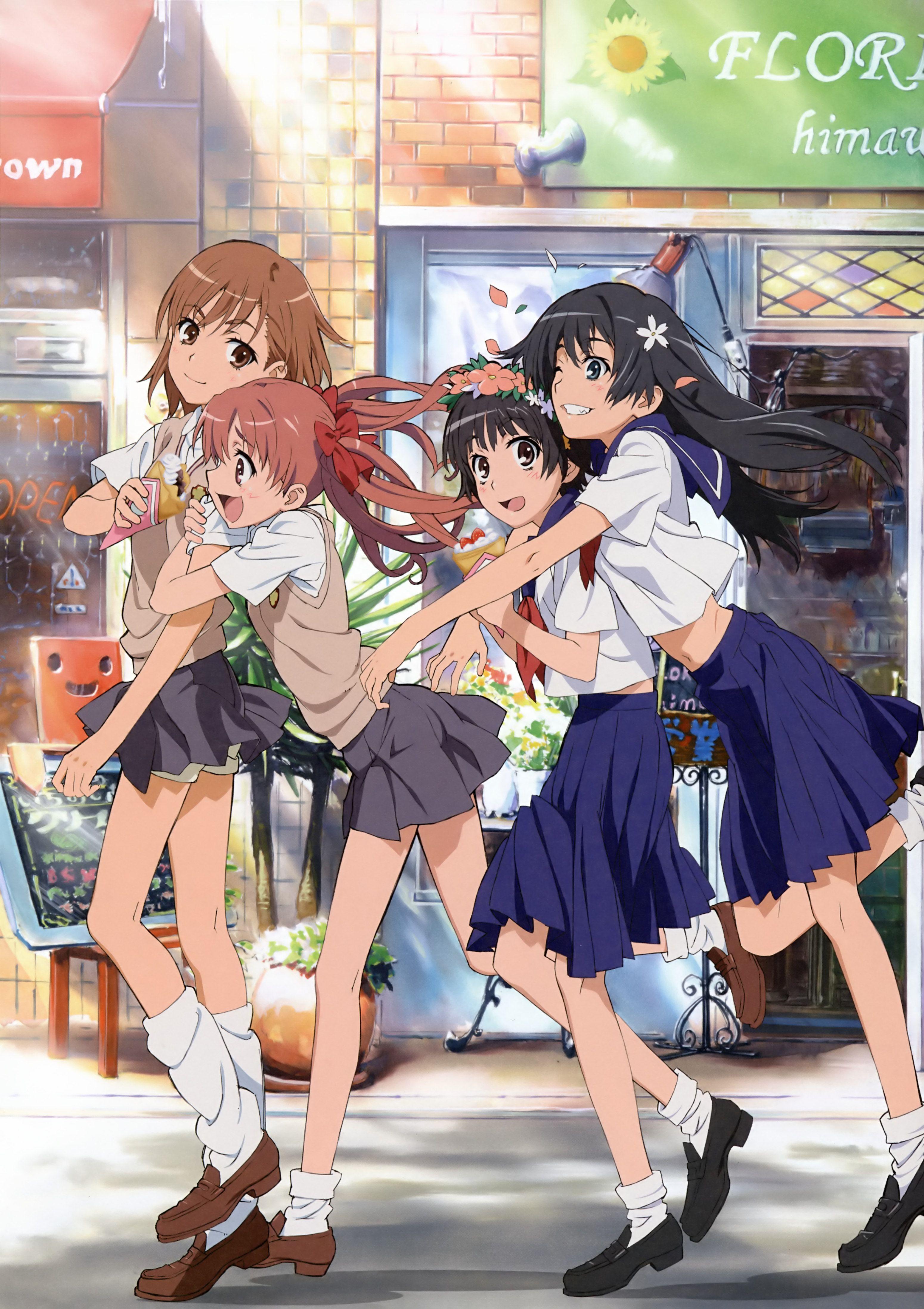 3100x4388 とある科学の超電磁砲. Anime, Animes online, Garotas