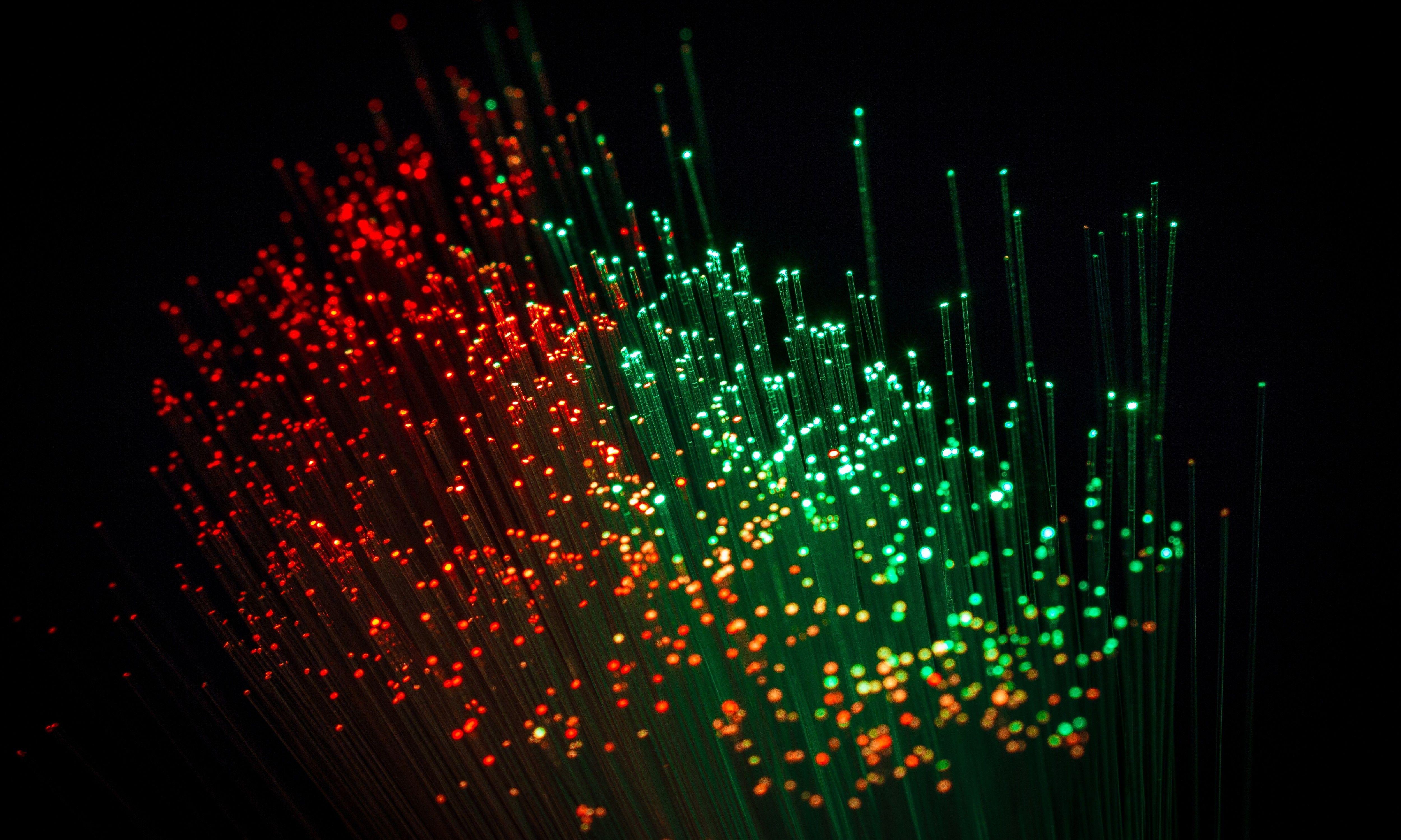 5000x3000 Download 5000x3000 Colorful Lights, Bokeh, Trail Wallpaper