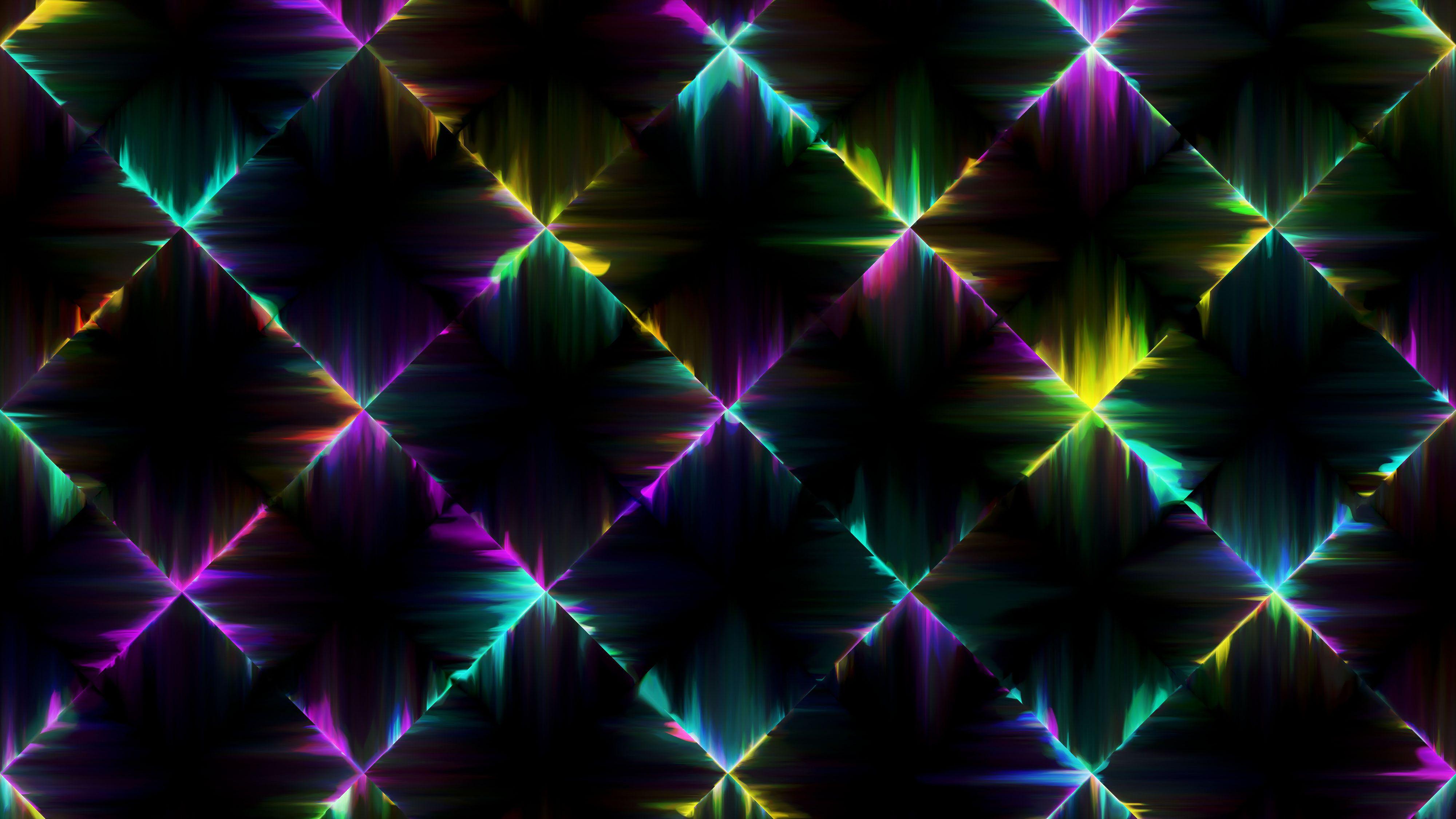 4000x2250 Neon Colorful Lights 4K Wallpaper
