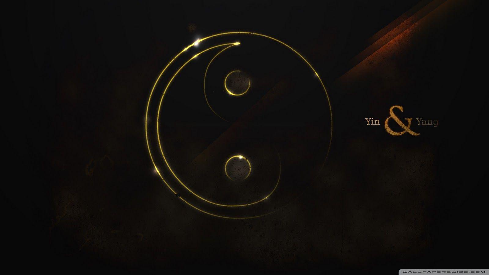 1600x900 Yin Yang Full HD Wallpaper