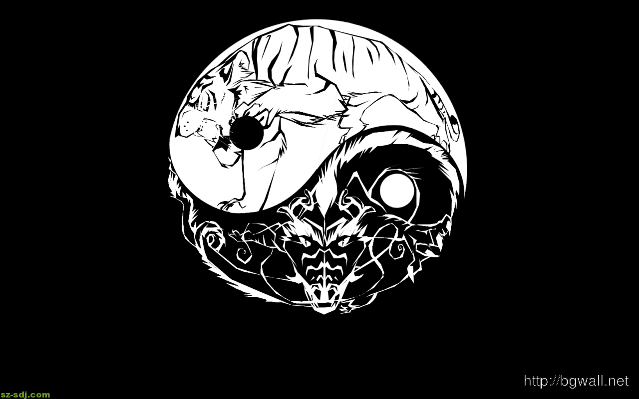 1280x800 Best Yin And Yang Wallpaper HD