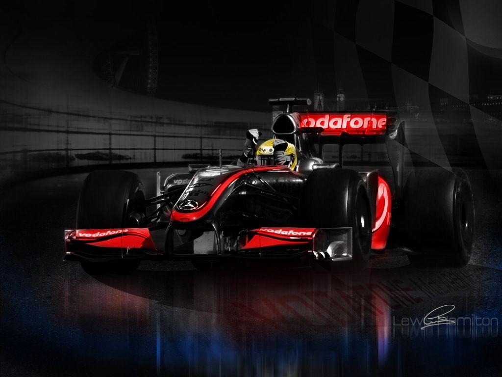 1024x768 McLaren F1 Lewis Hamilton