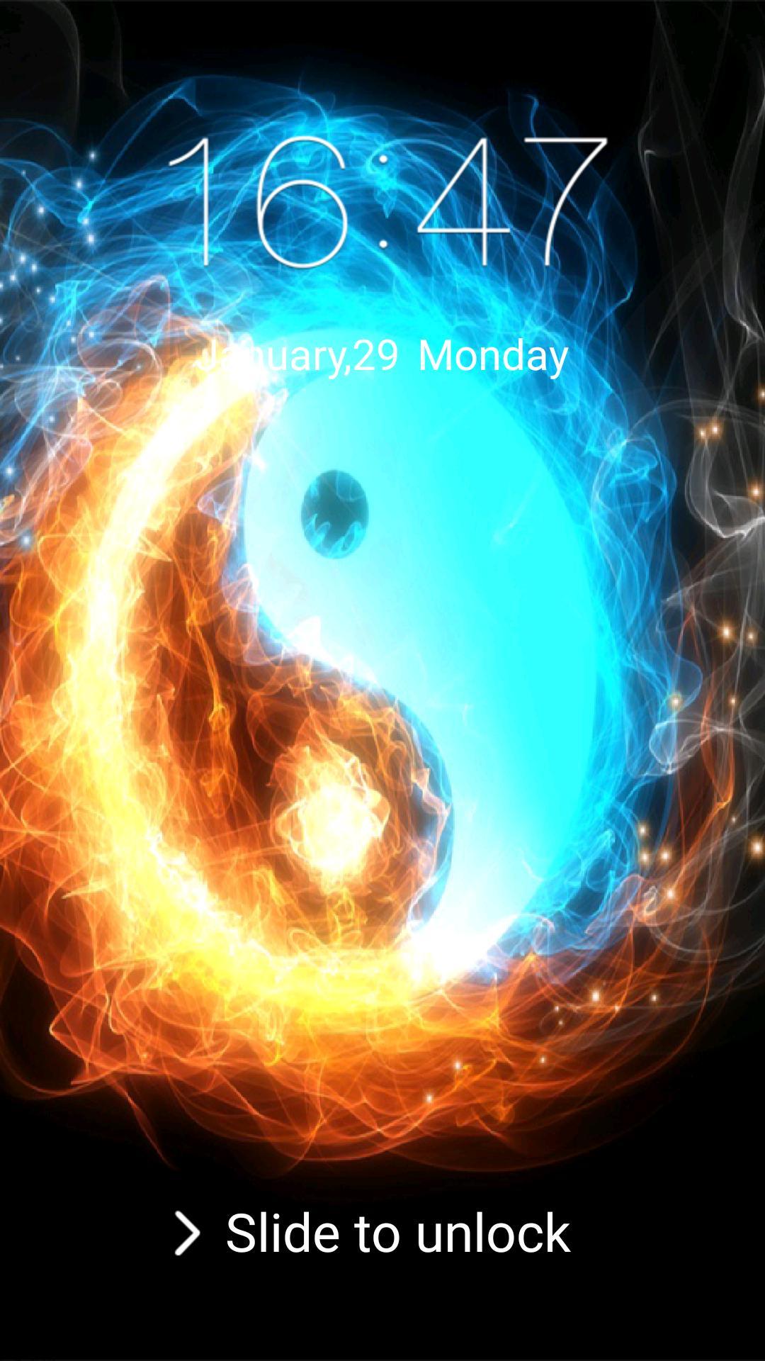 1080x1920 Yin Yang Keypad Look Screen & HD wallpaper for Android