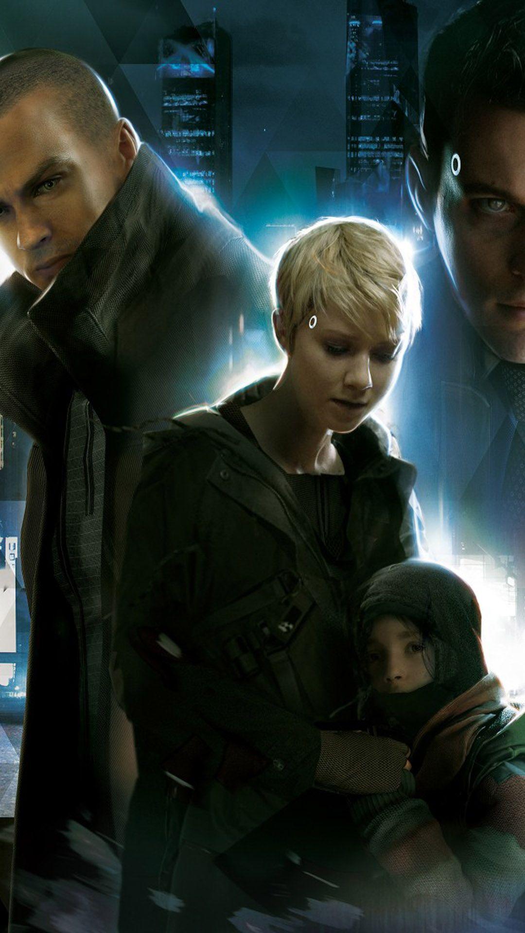 1080x1920 Detroit Become Human PS4 Game 4K Ultra HD Mobile Wallpaper