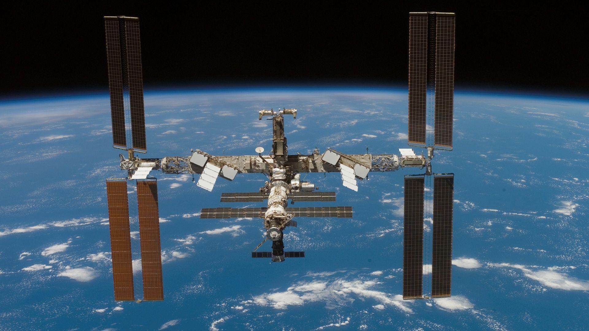 1920x1080 Iss Over Earth Wallpaper Space Station HD Wallpaper