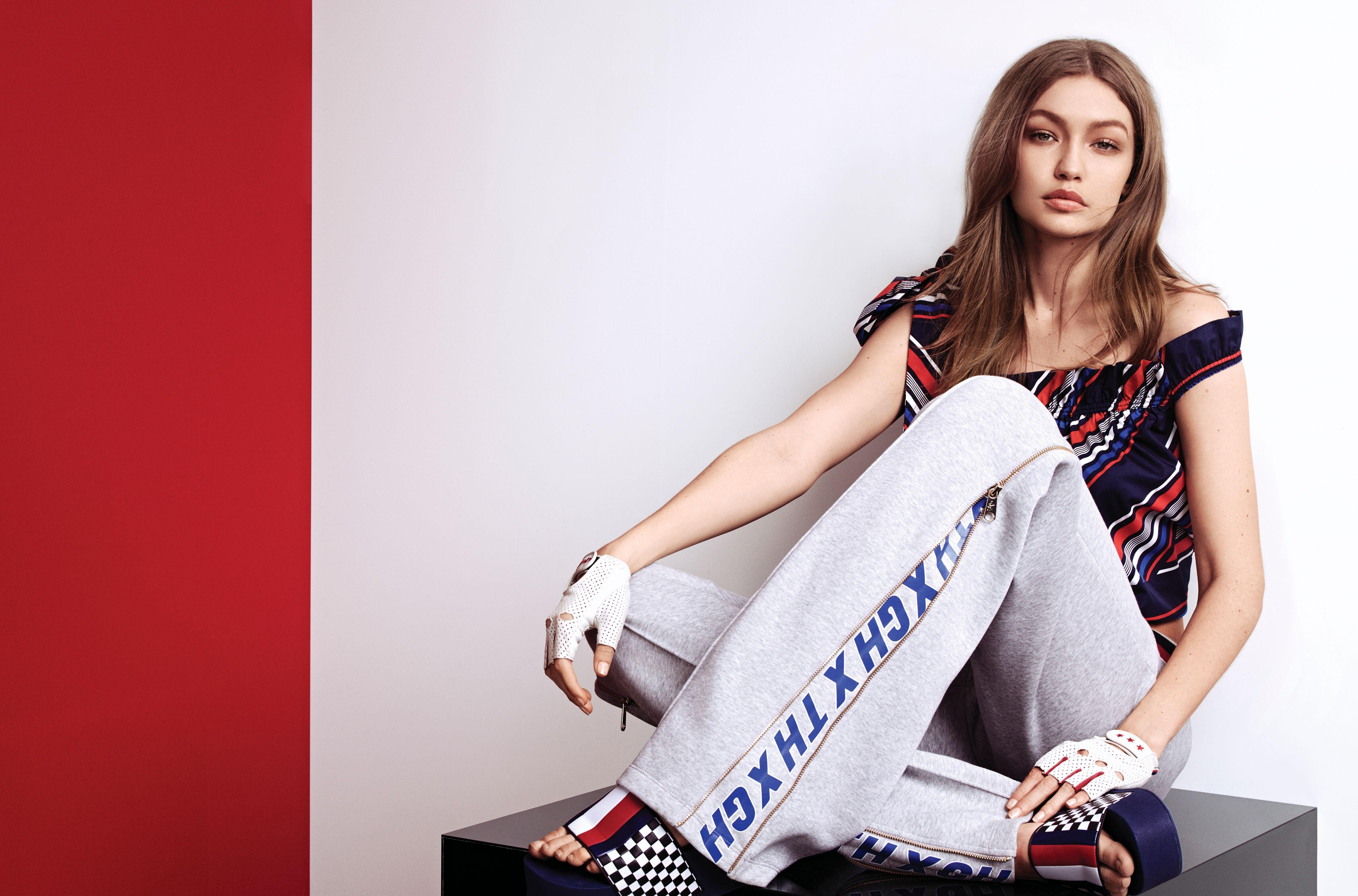 4726x3118 K, #Tommy Hilfiger, #Gigi Hadid, #Photoshoot. Mocah.org HD Desktop Wallpaper