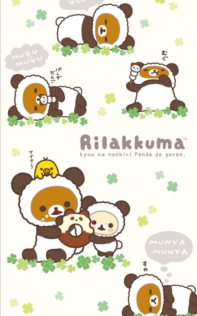 800x1280 Rilakkuma Phone Wallpaper