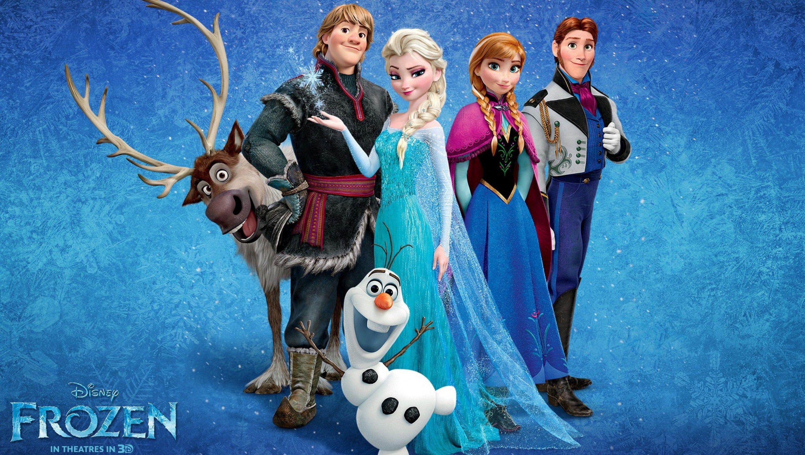 3100x1753 Download 3100x1753 Frozen, Elsa, Anna, Olaf, Kristoff, Animation, Disney Wallpaper