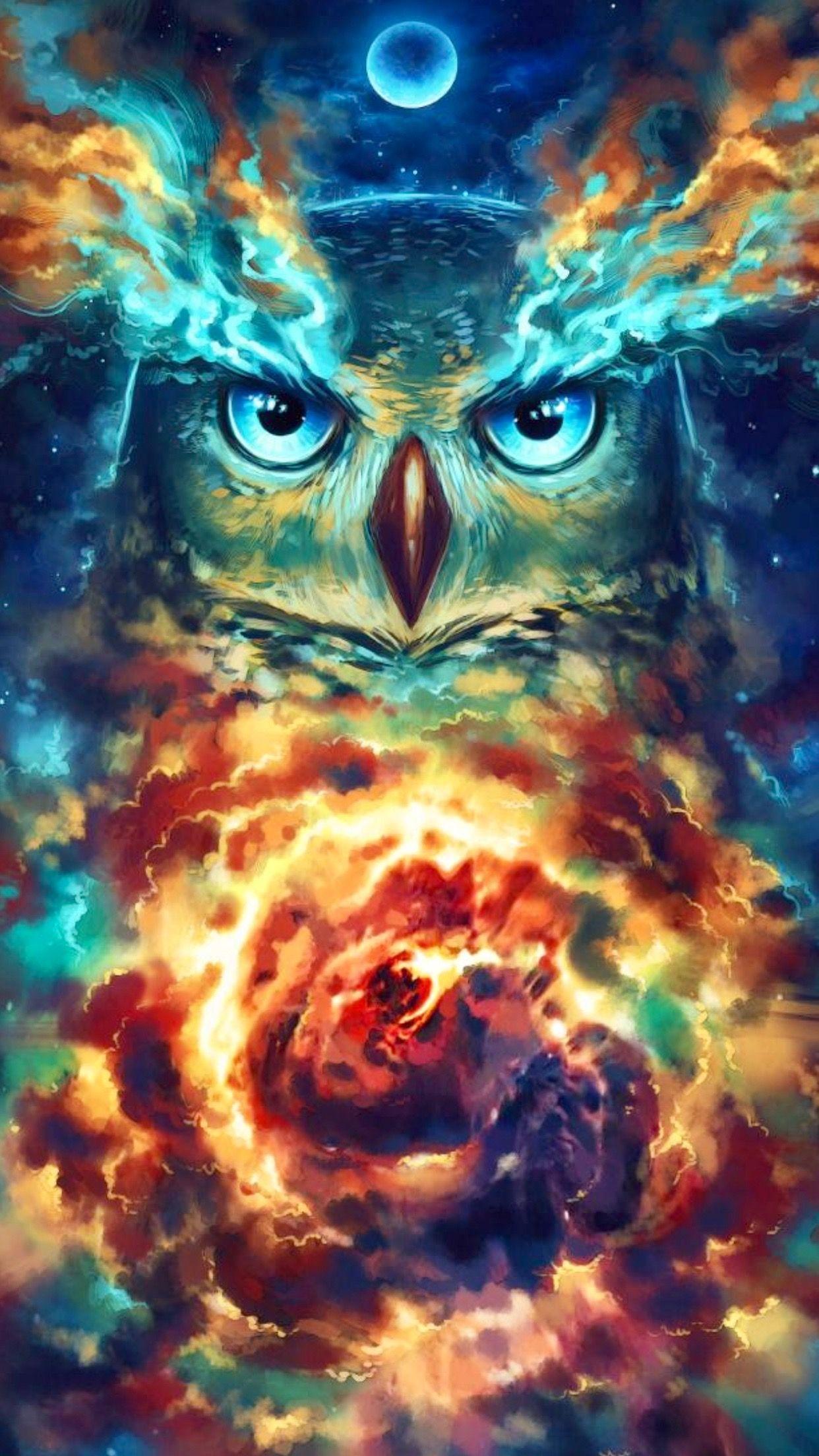 1242x2208 Owl artwork. Owl artwork illustrations, Owl artwork, Owl art