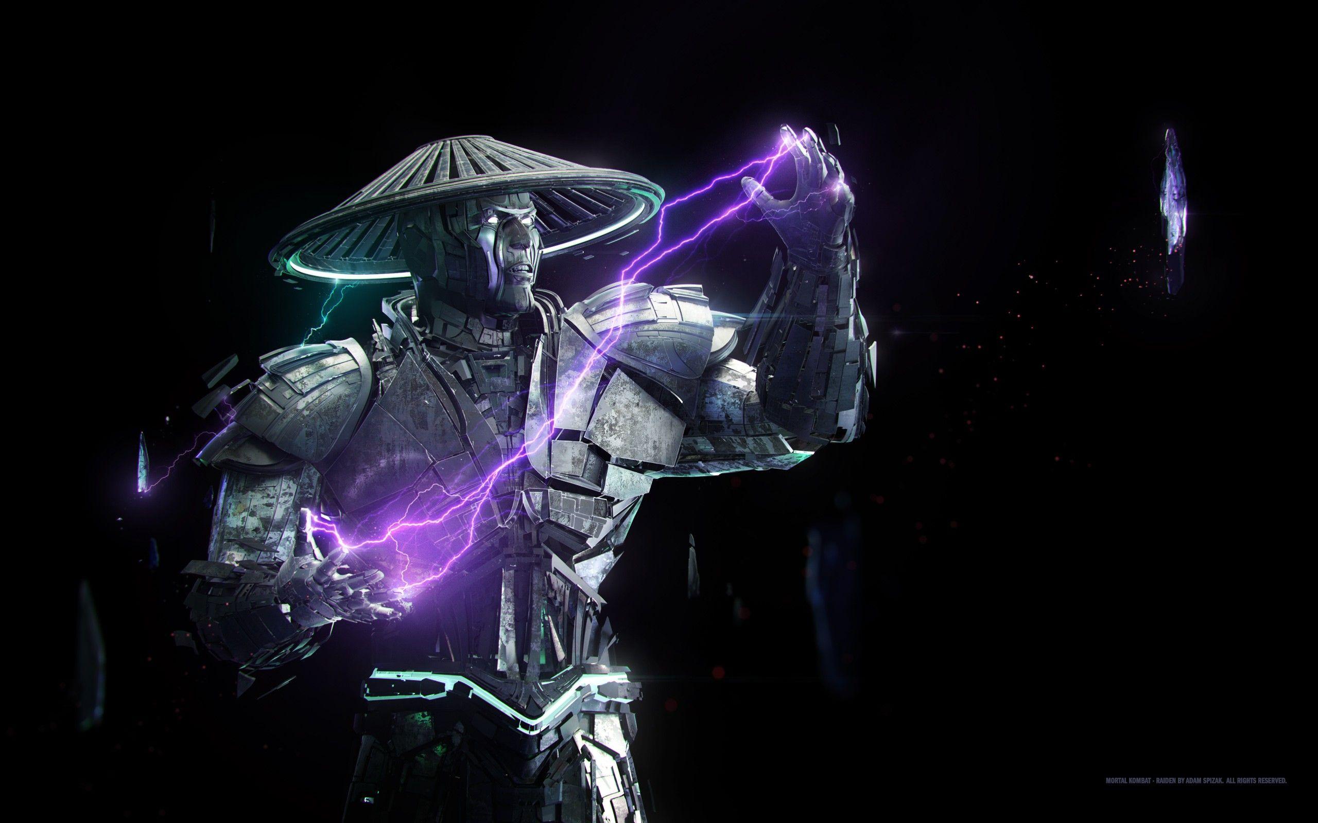 2560x1600 Mortal Kombat Raiden Artwork Wallpaper