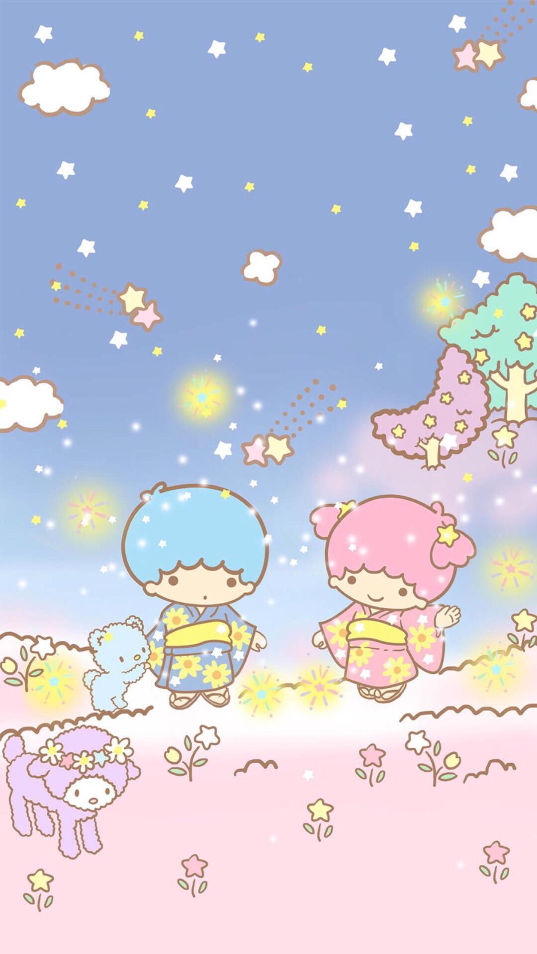 1080x1920 Little Twin Star iPhone Wallpaper