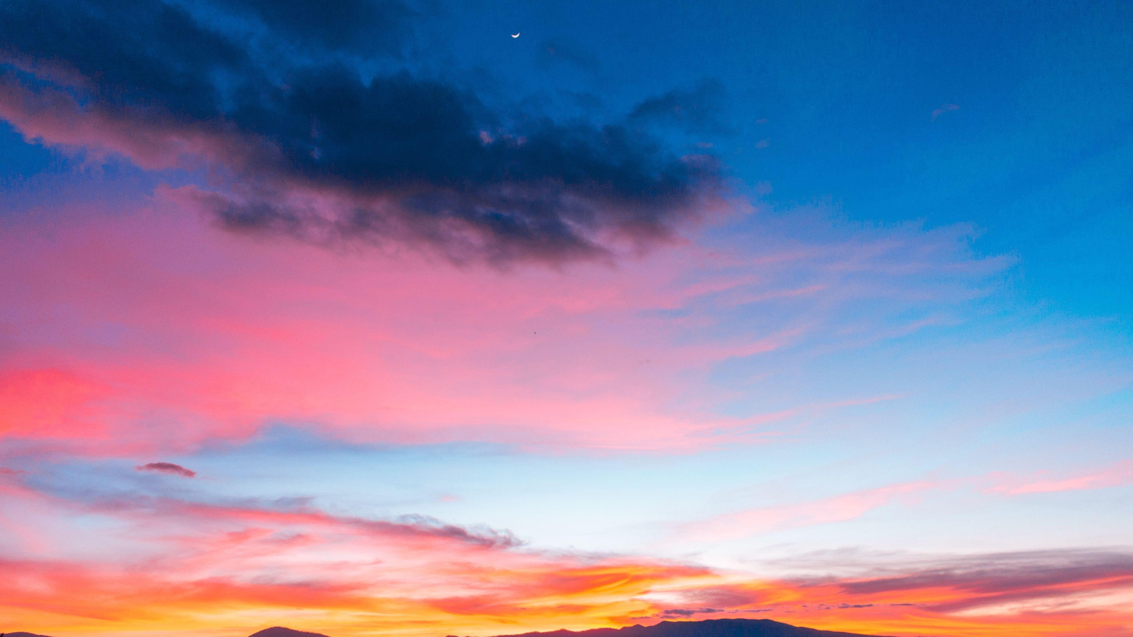 3840x2160 Colorful Sunset Sky 4k Sunset Wallpaper, Sky Wallpaper, Nature Wallpaper, Hd Wallpaper, Colorful Wallpaper, 5. Sunset Wallpaper, Sunset Sky, Nature Wallpaper