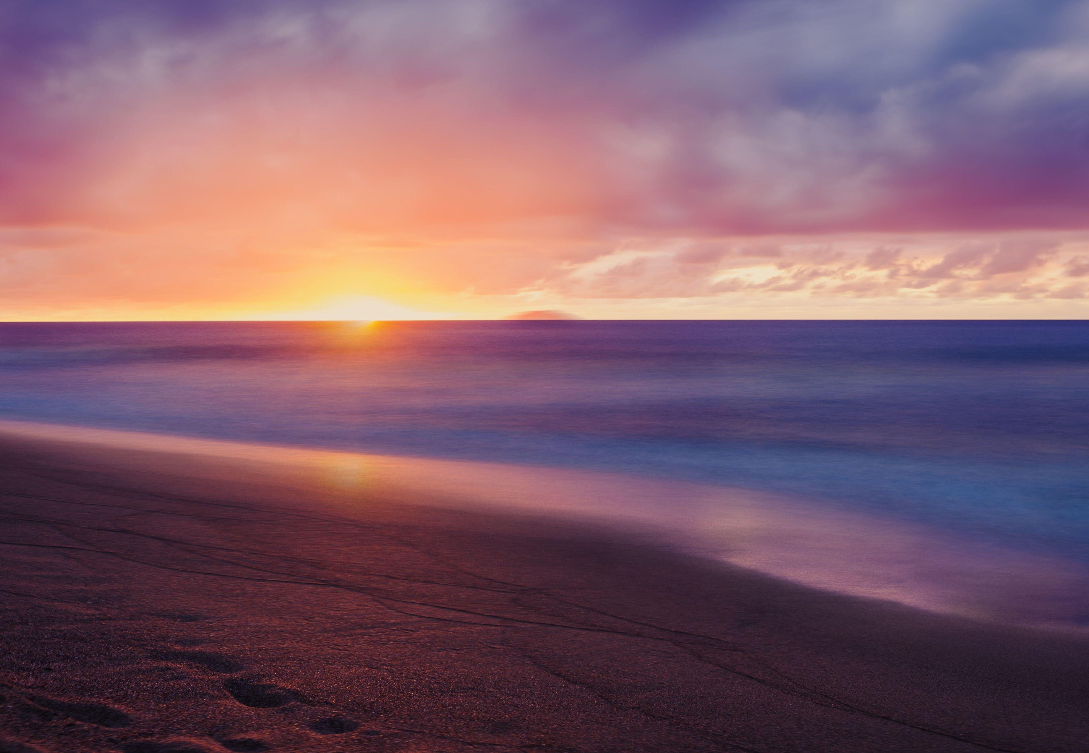 3800x2628 Colorful Sunset Beach 4k, HD Nature, 4k Wallpaper, Image, Background, Photo and Picture