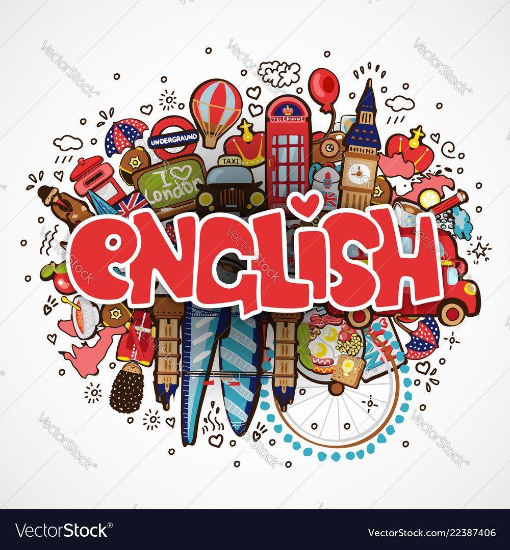 1000x1080 Word ENGLISH on white background
