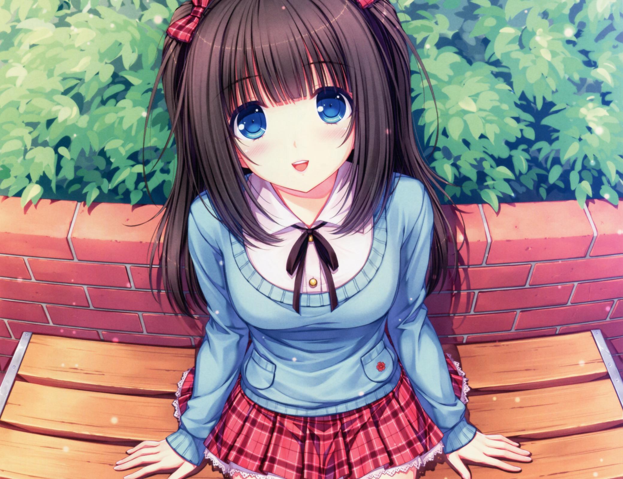 2079x1599 anime girl original wallpaper