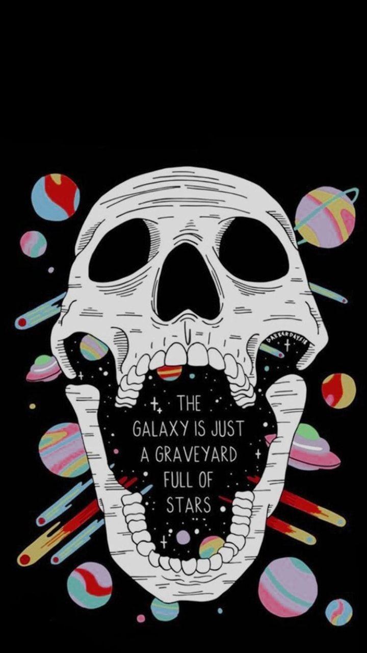 Galaxy Skull Wallpapers - Top Free Galaxy Skull Backgrounds -  WallpaperAccess