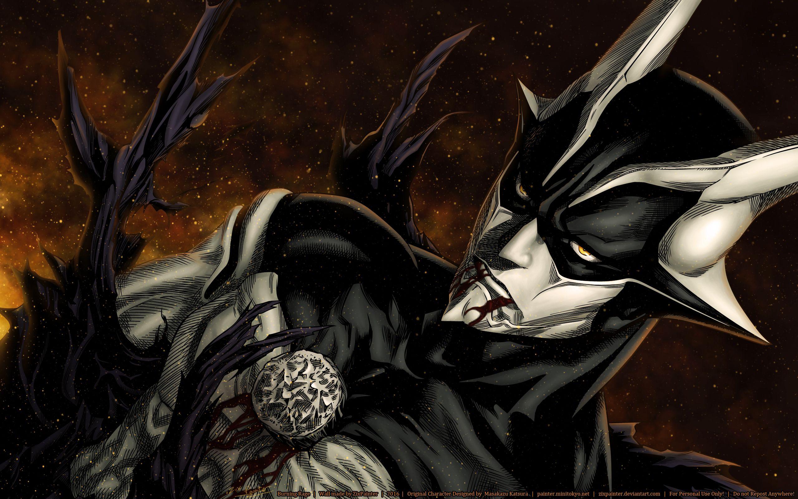 2560x1600 Zetman Wallpaper: Burning Rage