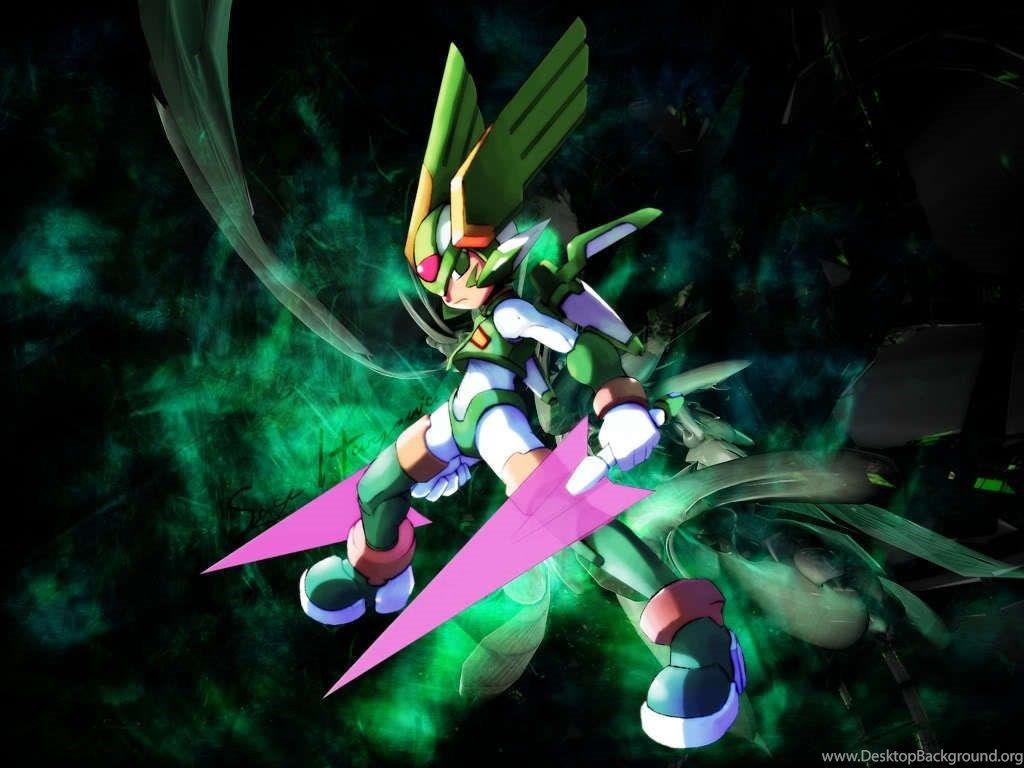 1024x768 Megaman Zero Harpuia And Sonic The Hedgehog Fanpop Wallpaper Desktop Background