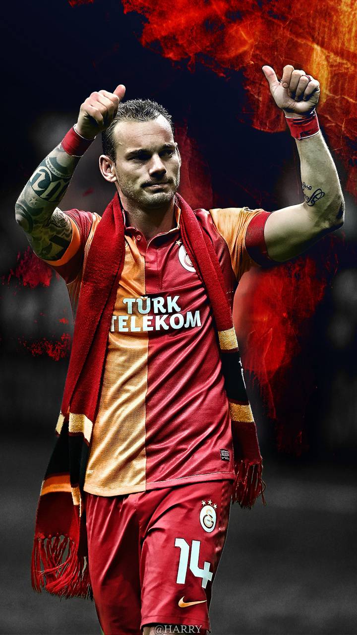 720x1280 Wesley Sneijder wallpaper