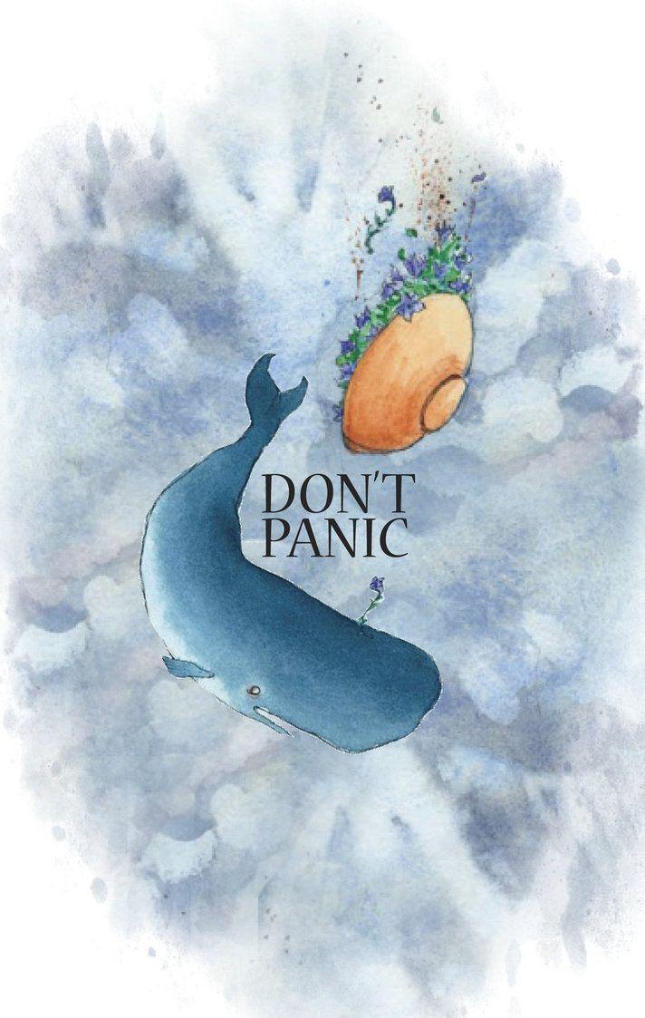 712x1123 Don't Panic -new ink design- Hitchhikers guide to the galaxy, Hitchhikers guide, Guide to the galaxy