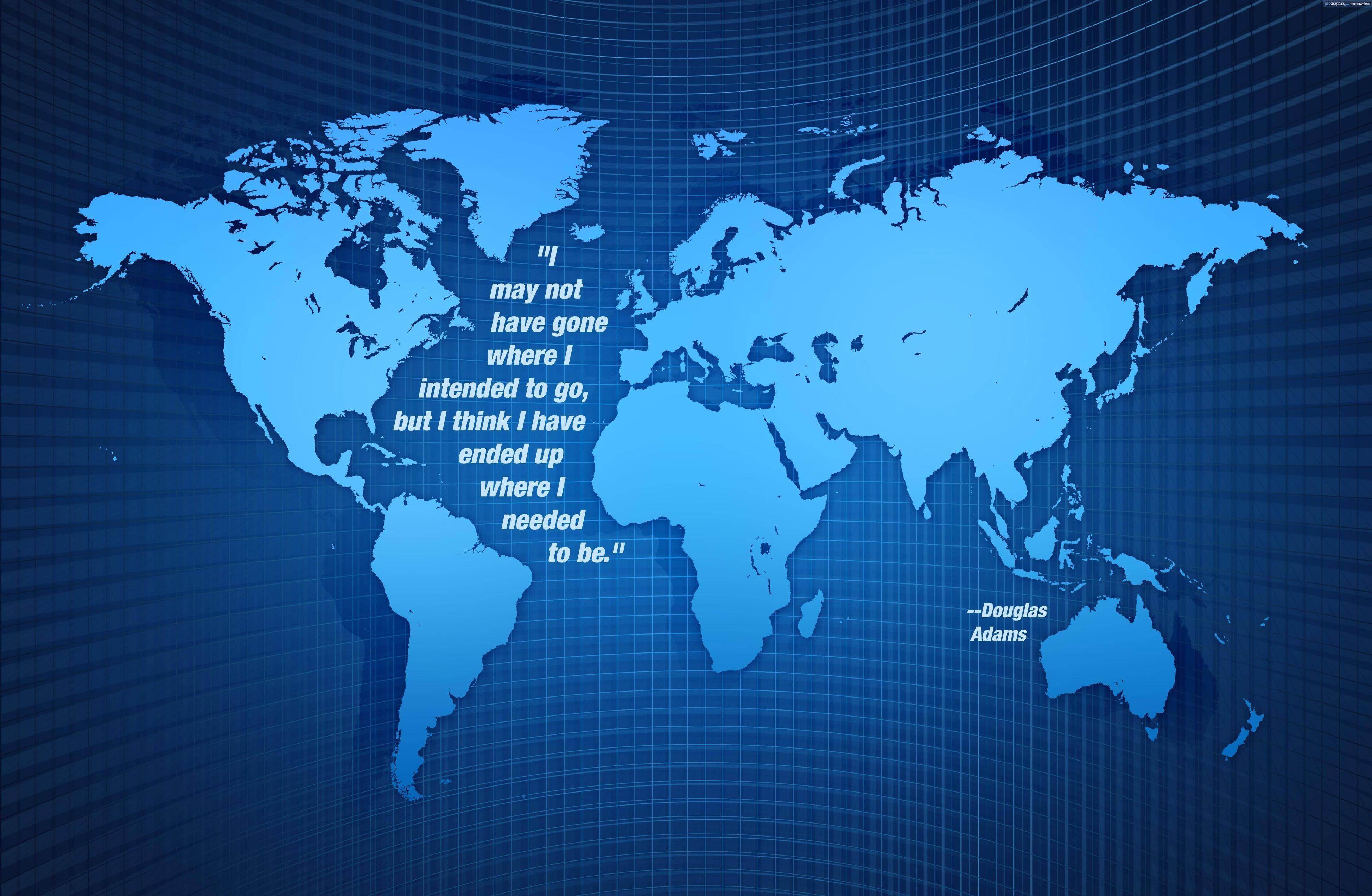 3900x2546 Douglas Adams. World map wallpaper, Map background, World map