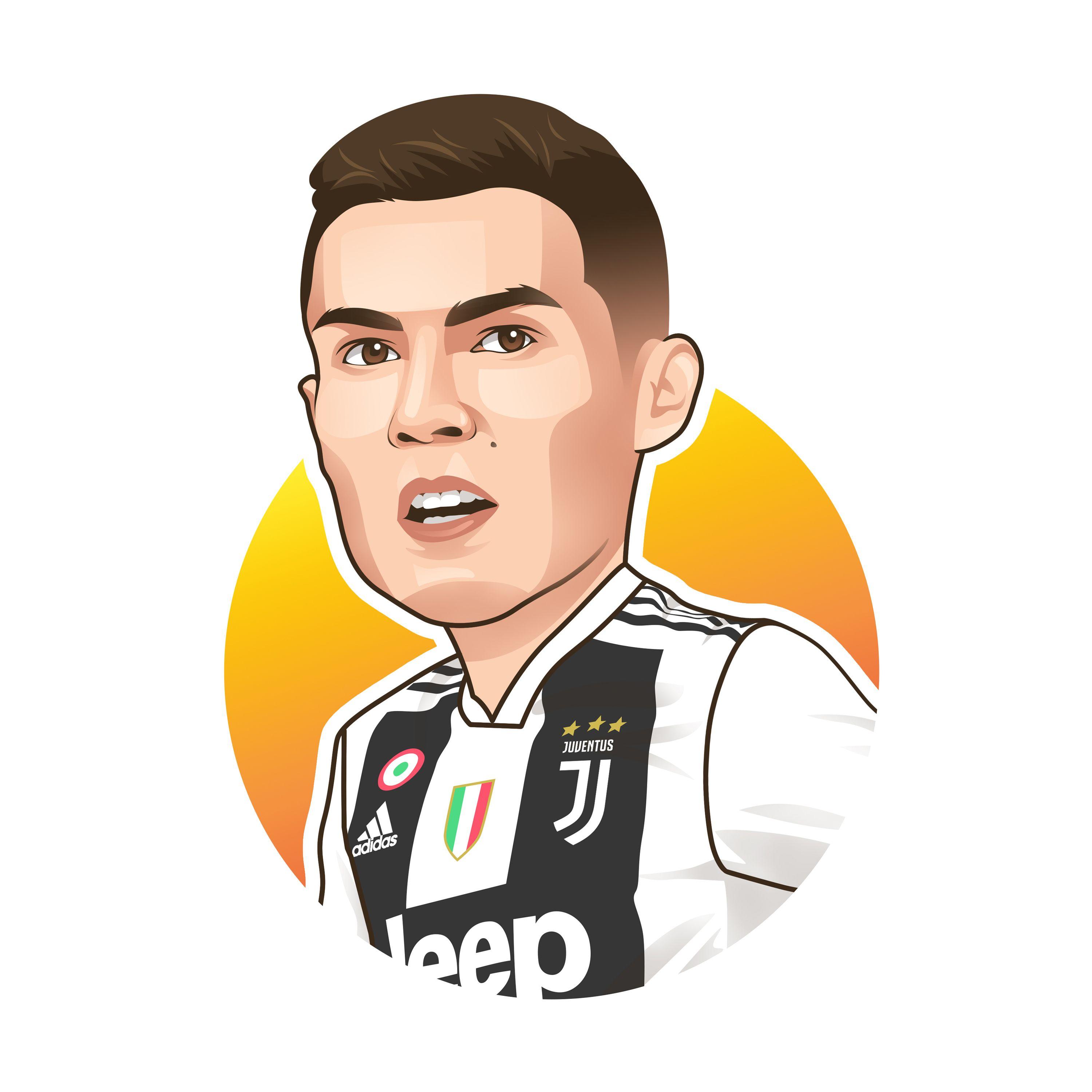 Ronaldo Cartoon Wallpapers - Top Free Ronaldo Cartoon Backgrounds -  WallpaperAccess