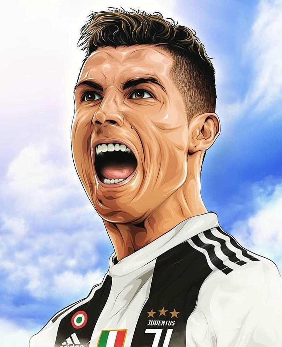 Ronaldo Cartoon Wallpapers - Top Free Ronaldo Cartoon Backgrounds