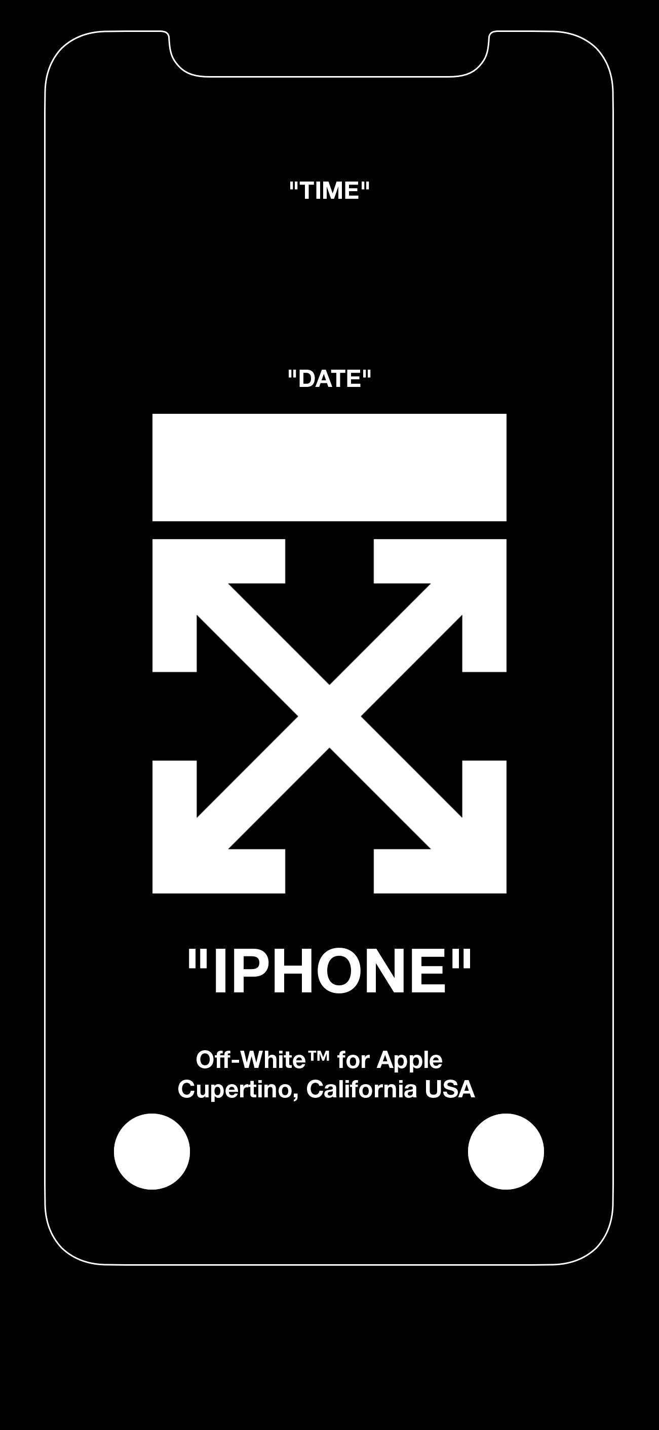 Off White Iphone X Wallpapers Top Free Off White Iphone X Backgrounds Wallpaperaccess