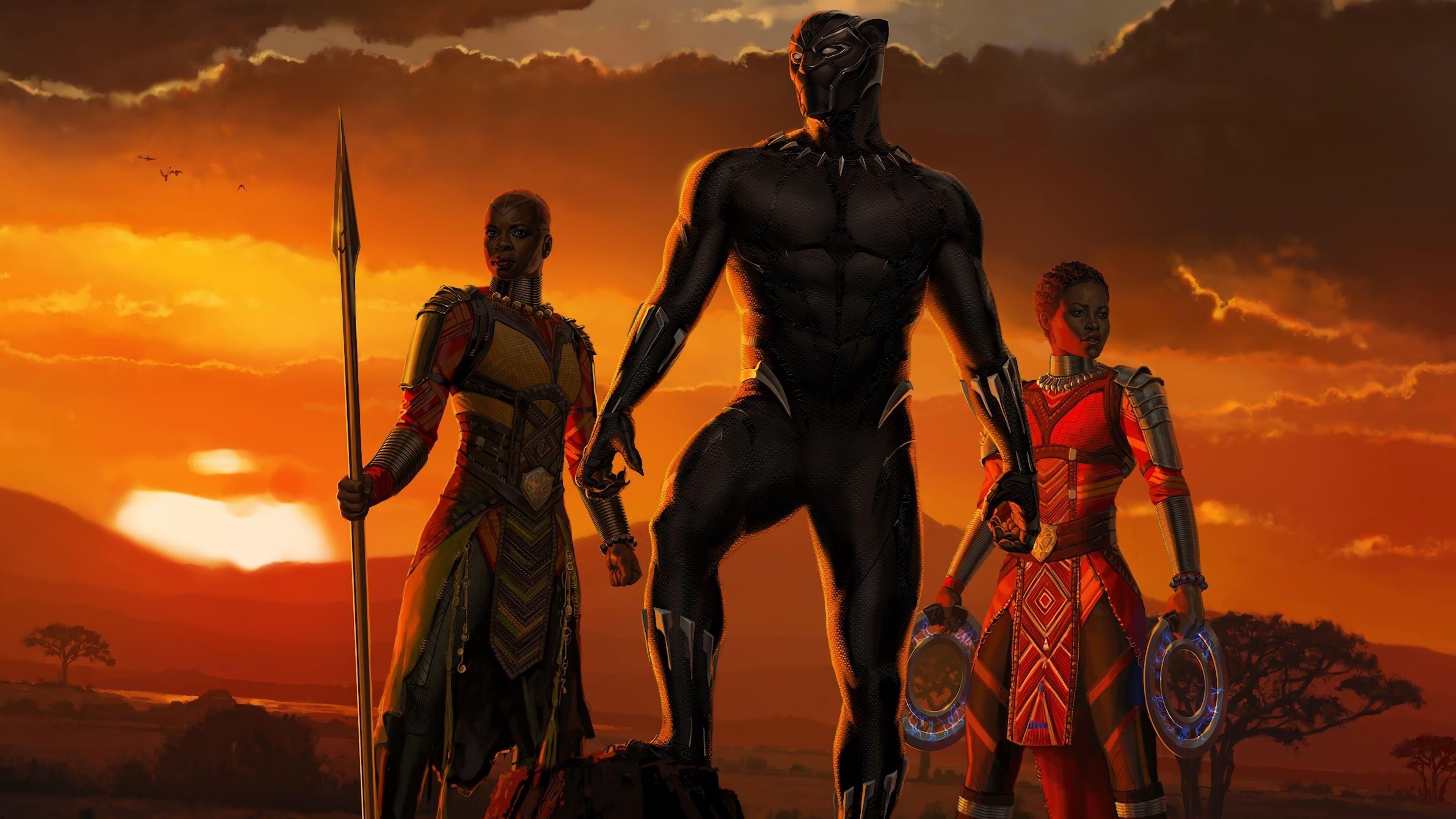 3840x2160 Okoye Wallpaper