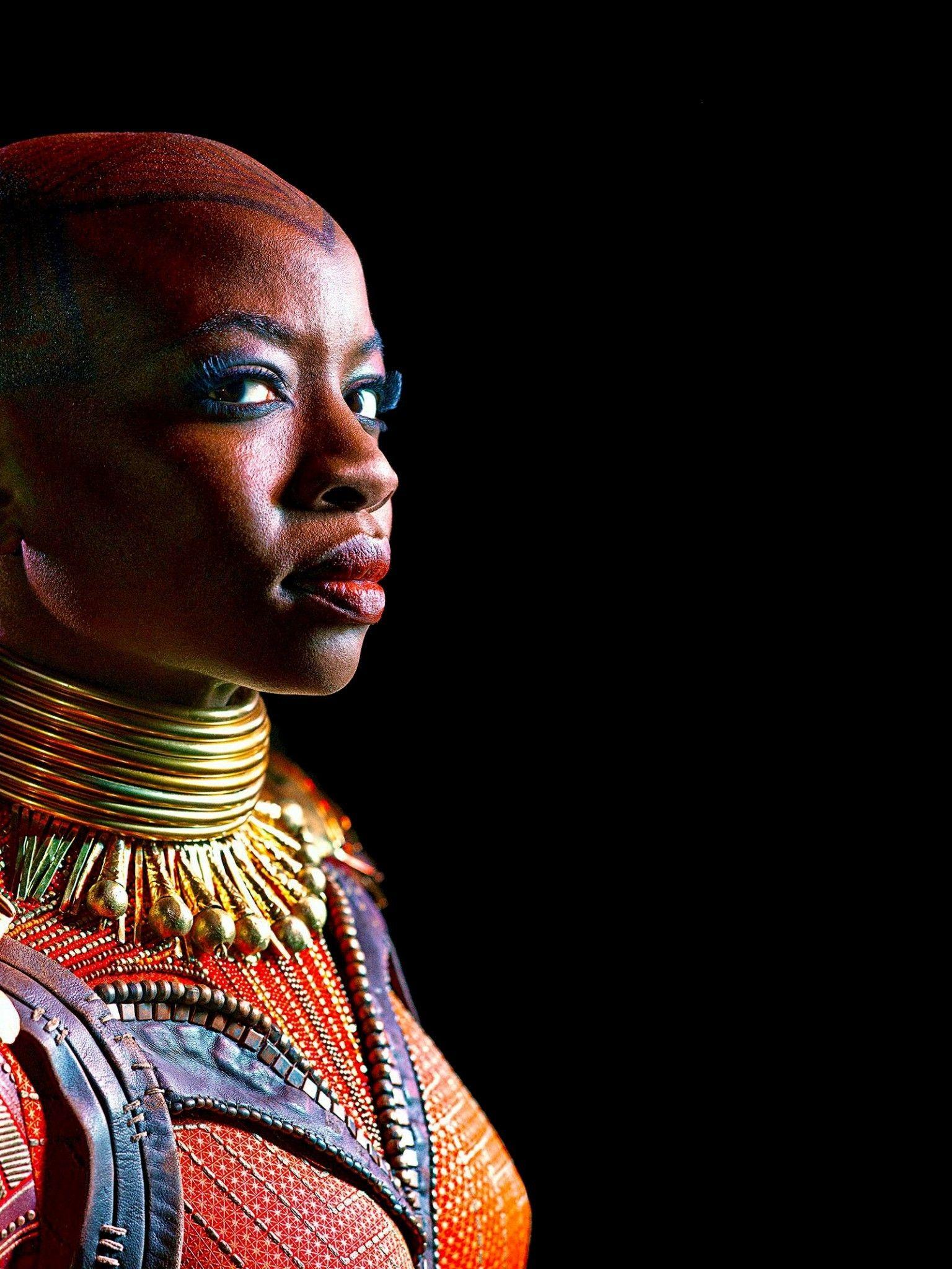 1536x2048 Download 1536x2048 Okoye, Black Panther Wallpaper for Apple iPad Mini, Apple IPad 4