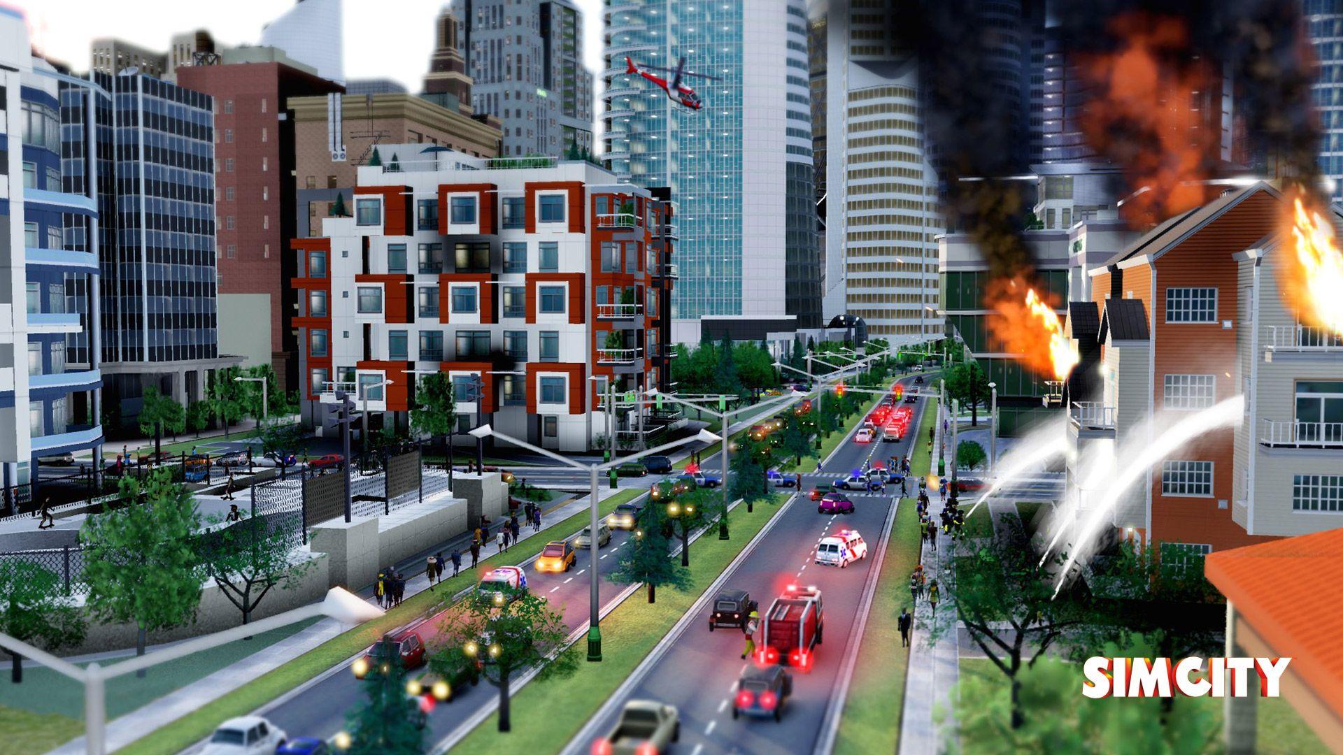 1920x1080 Free SimCity Wallpaper in 1920x1080