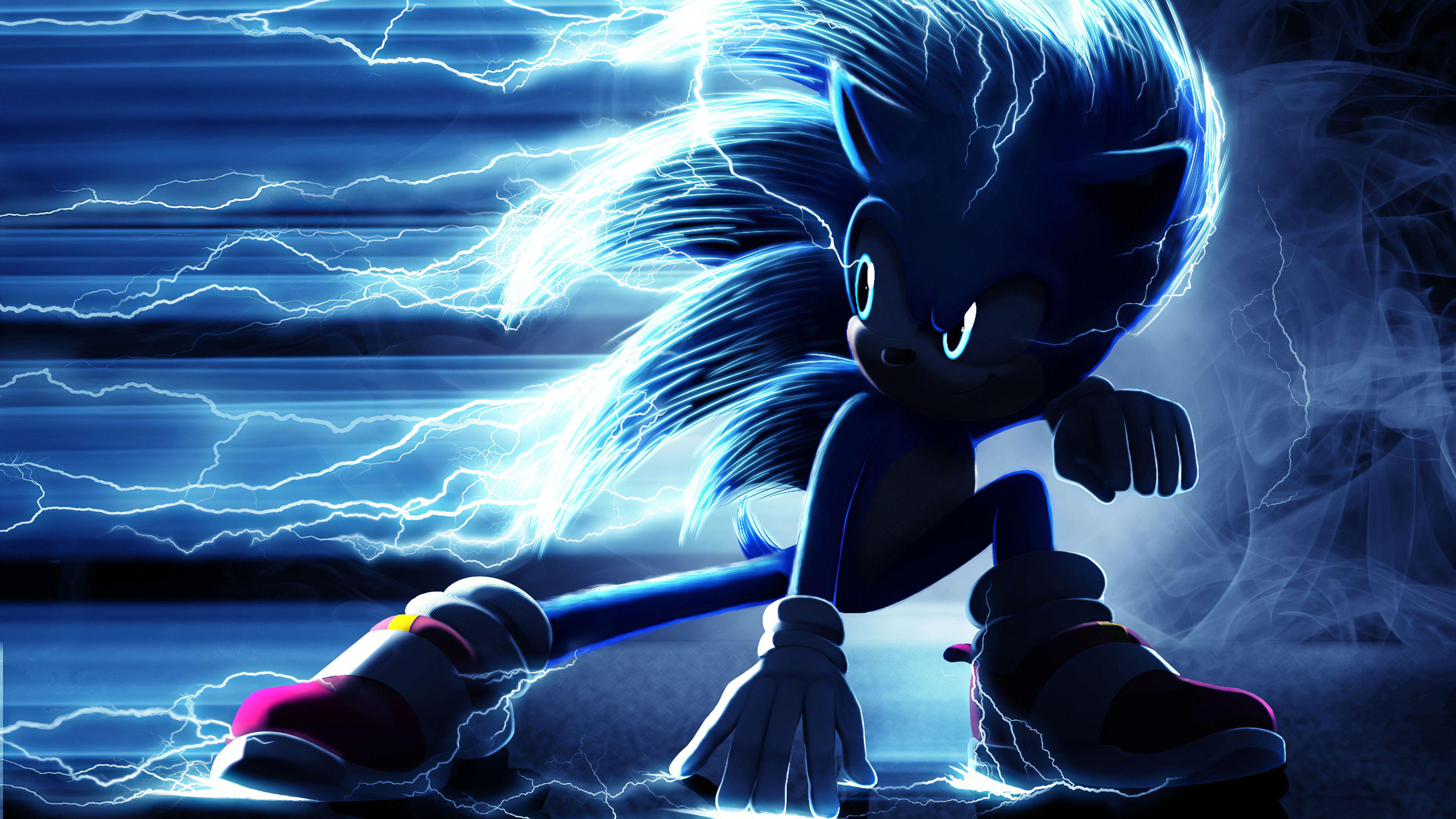 3840x2160 Sonic the Hedgehog, Movie, Art, 4K wallpaper. Mocah.org HD Desktop Wallpaper