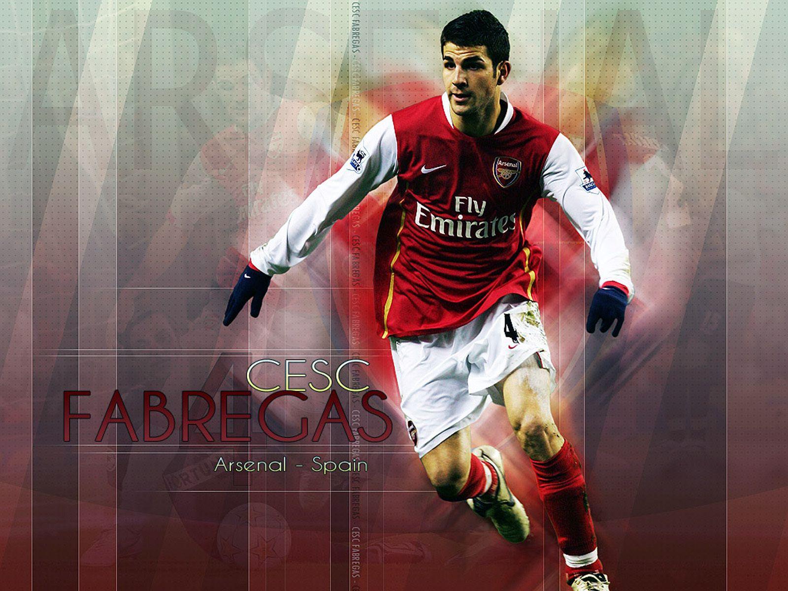 1600x1200 The player of Barcelona Francesc Fabregas in colors of Arsenal Desktop wallpaper 600x382