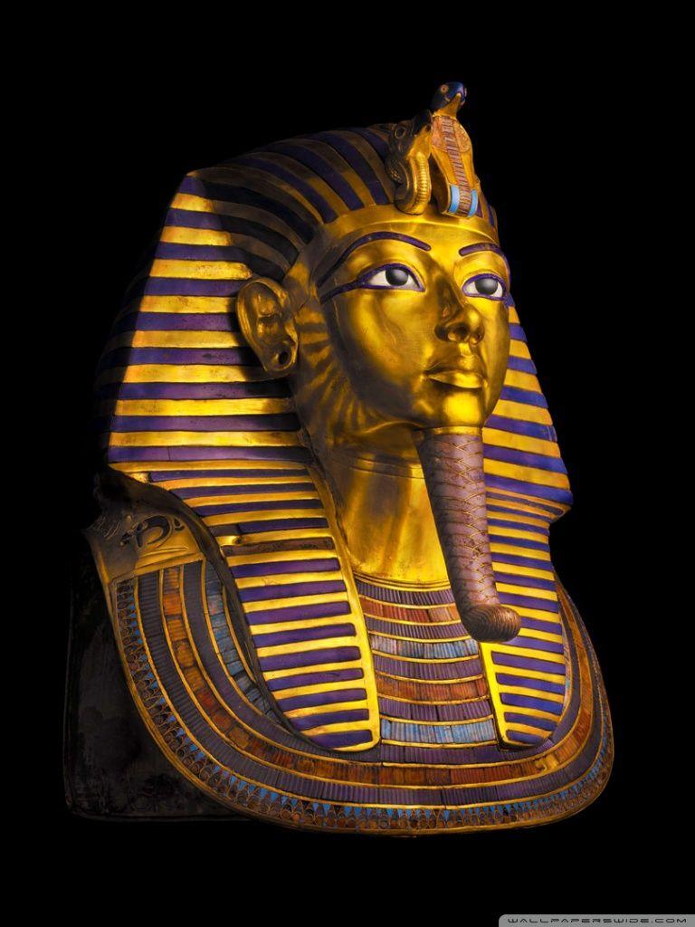 768x1024 Tutankhamun Mask Ultra HD Desktop Background Wallpaper for 4K UHD TV : Tablet