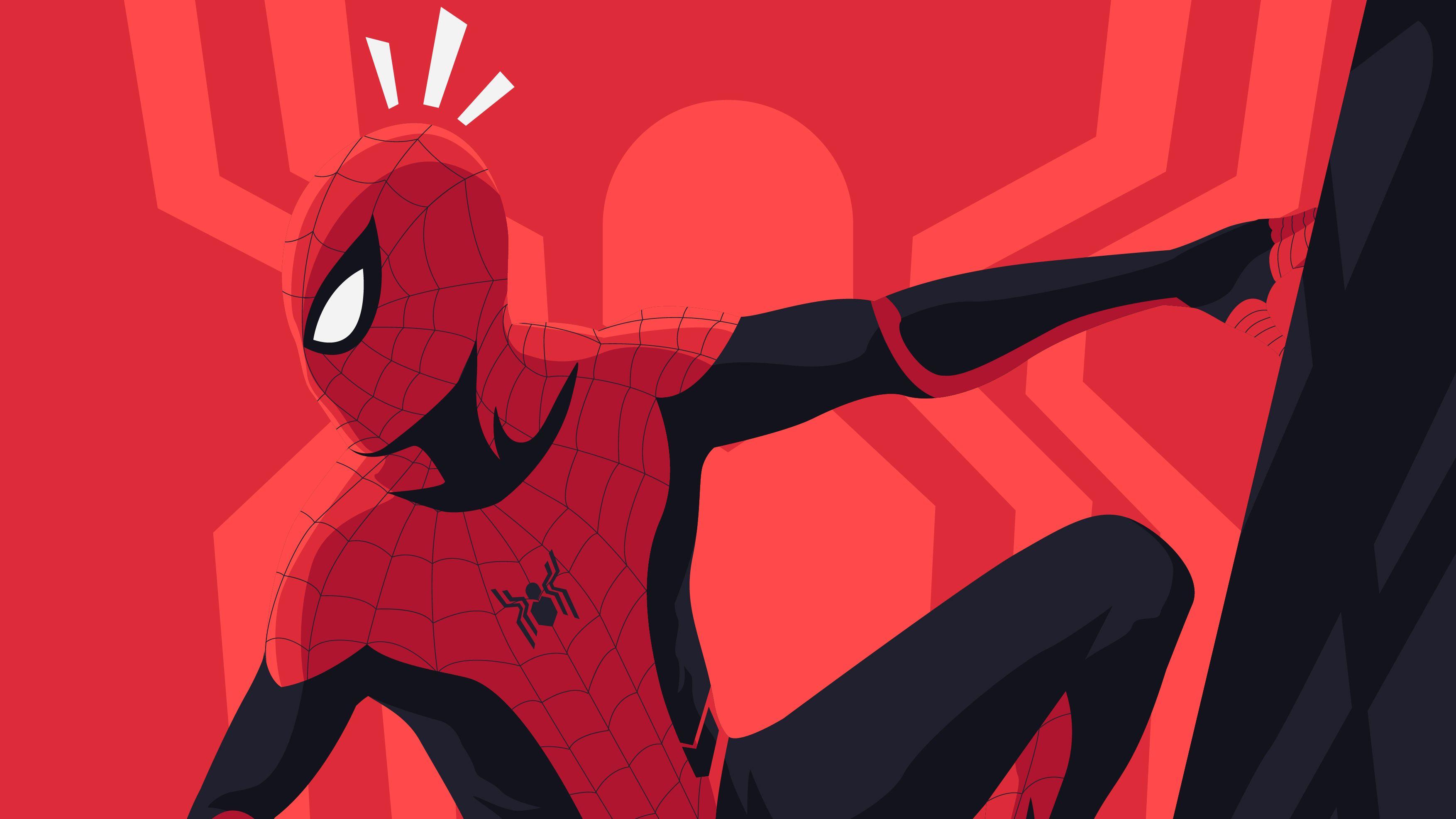 3508x1973 Spiderman Far From Home Movie Art 1440P Resolution HD 4k Wallpaper, Image, Background, Photo and Picture