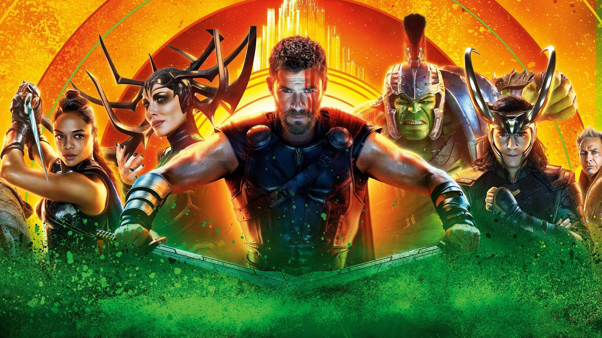 1920x1080 Thor Ragnarok Movie Art Wallpaper