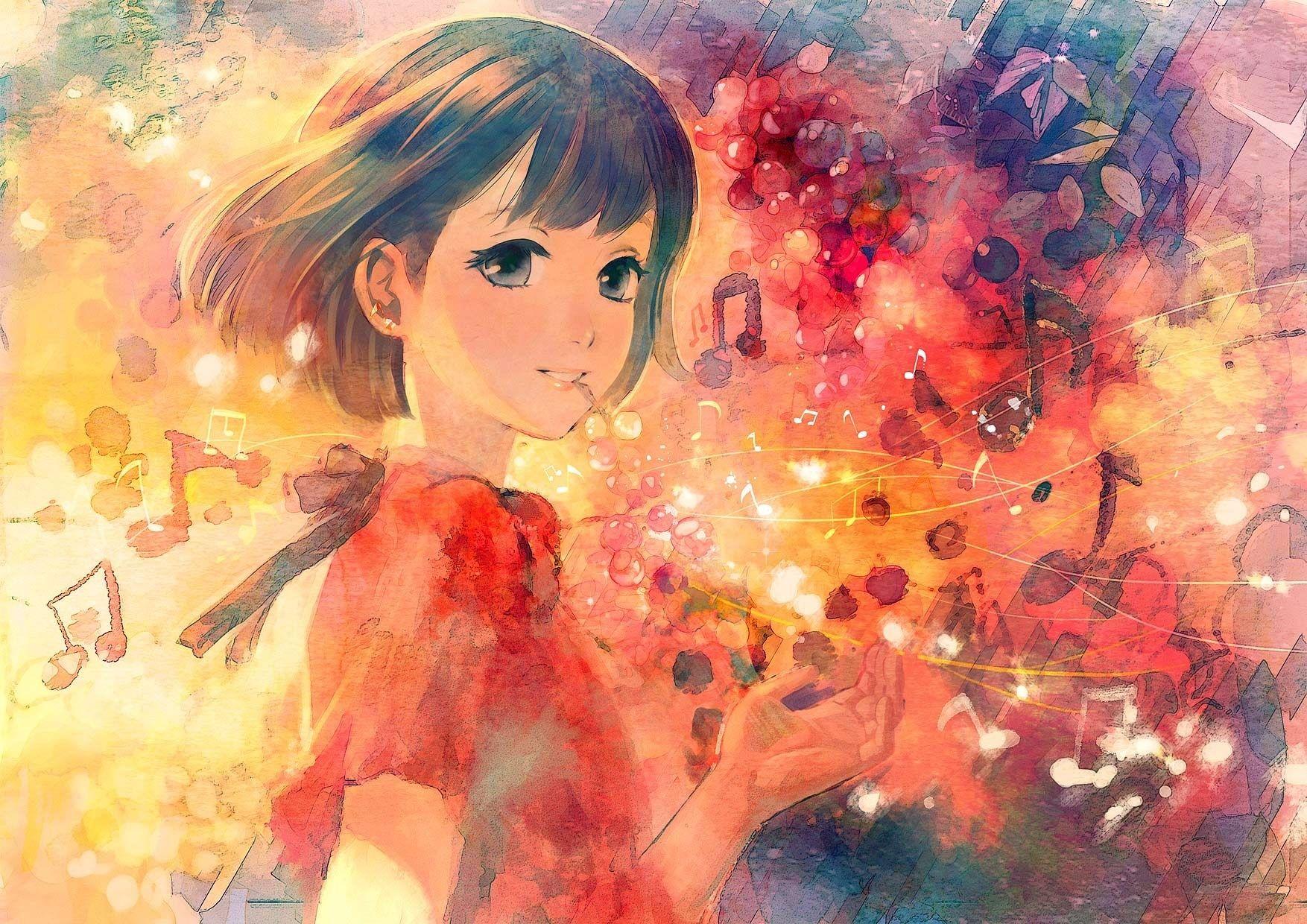 1754x1240 Kawaii Anime Wallpaper