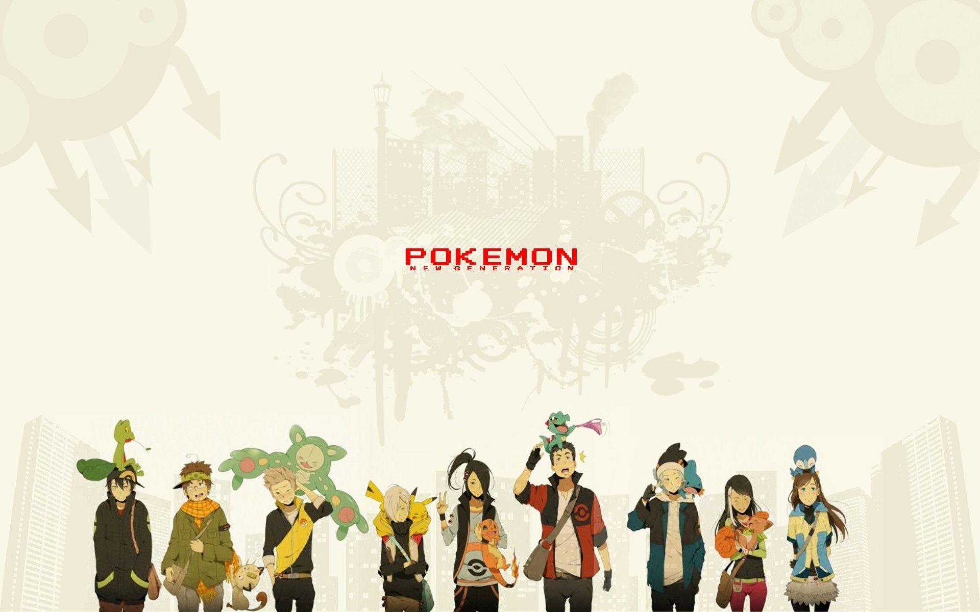 1920x1200 pokemon funny creatures characters anime new generation generation